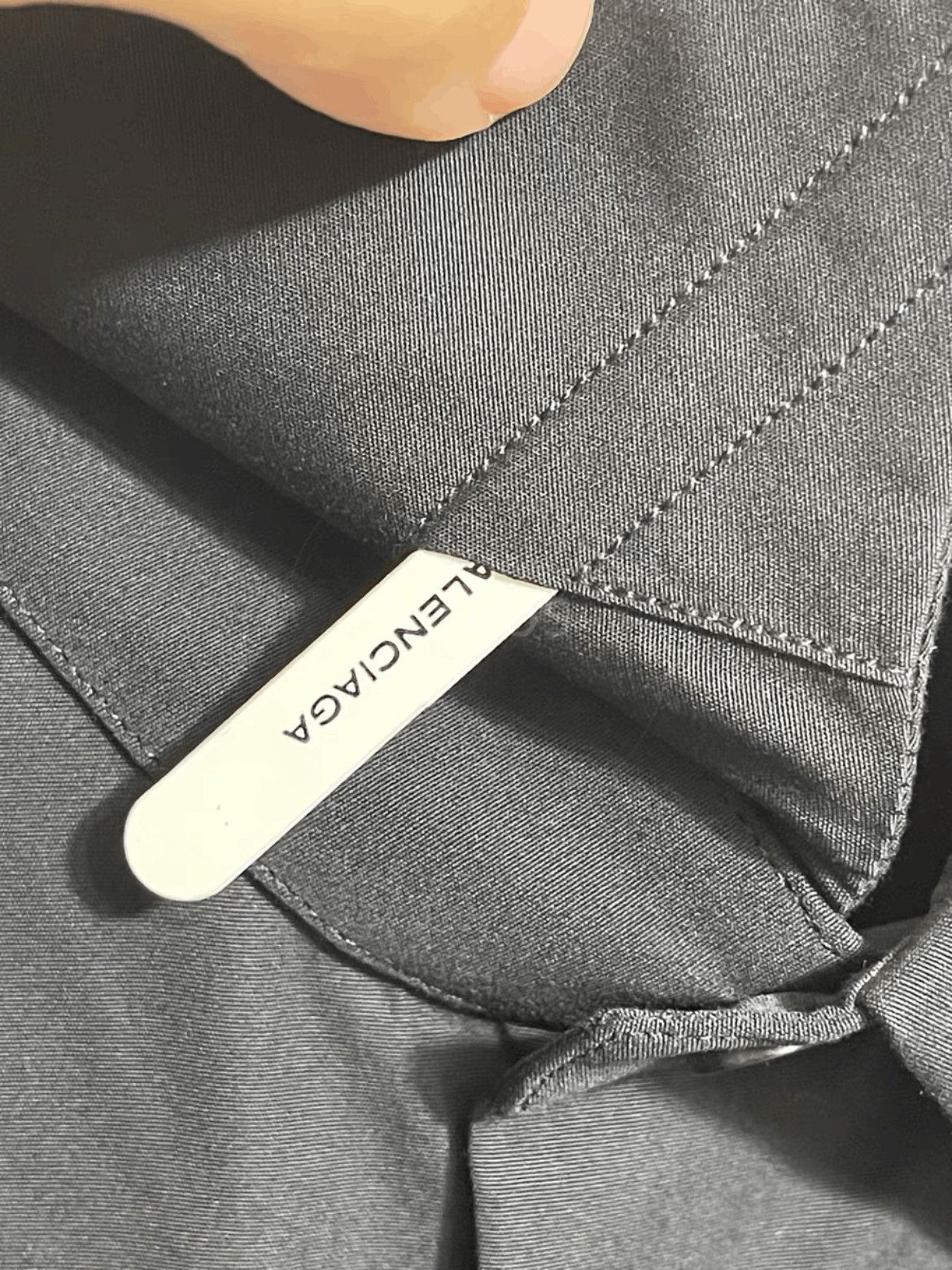 Balenciaga Sz 41 Balenciaga Plain Shirt Jacket-2508 Size US L / EU 52-54 / 3 - 5 Thumbnail