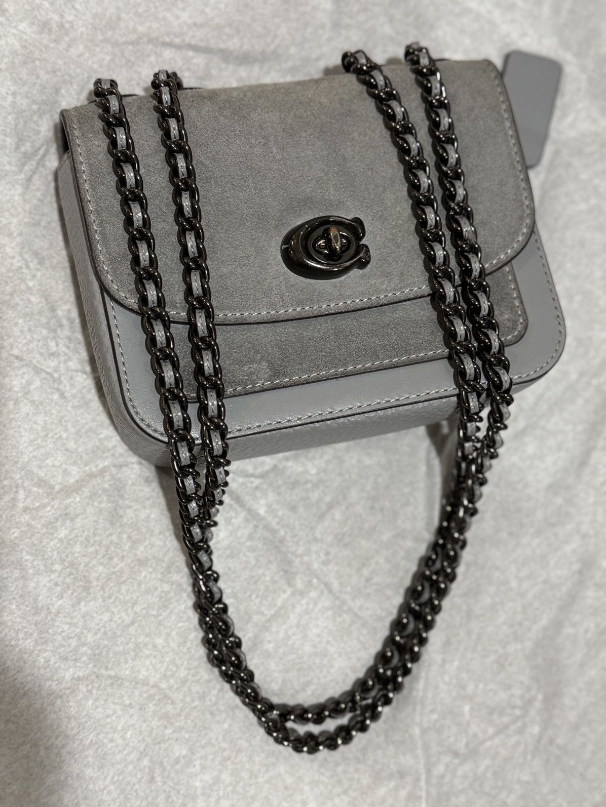 Coach Coach Madison Shoulder Bag in Silver Color Size ONE SIZE - 2 Thumbnail