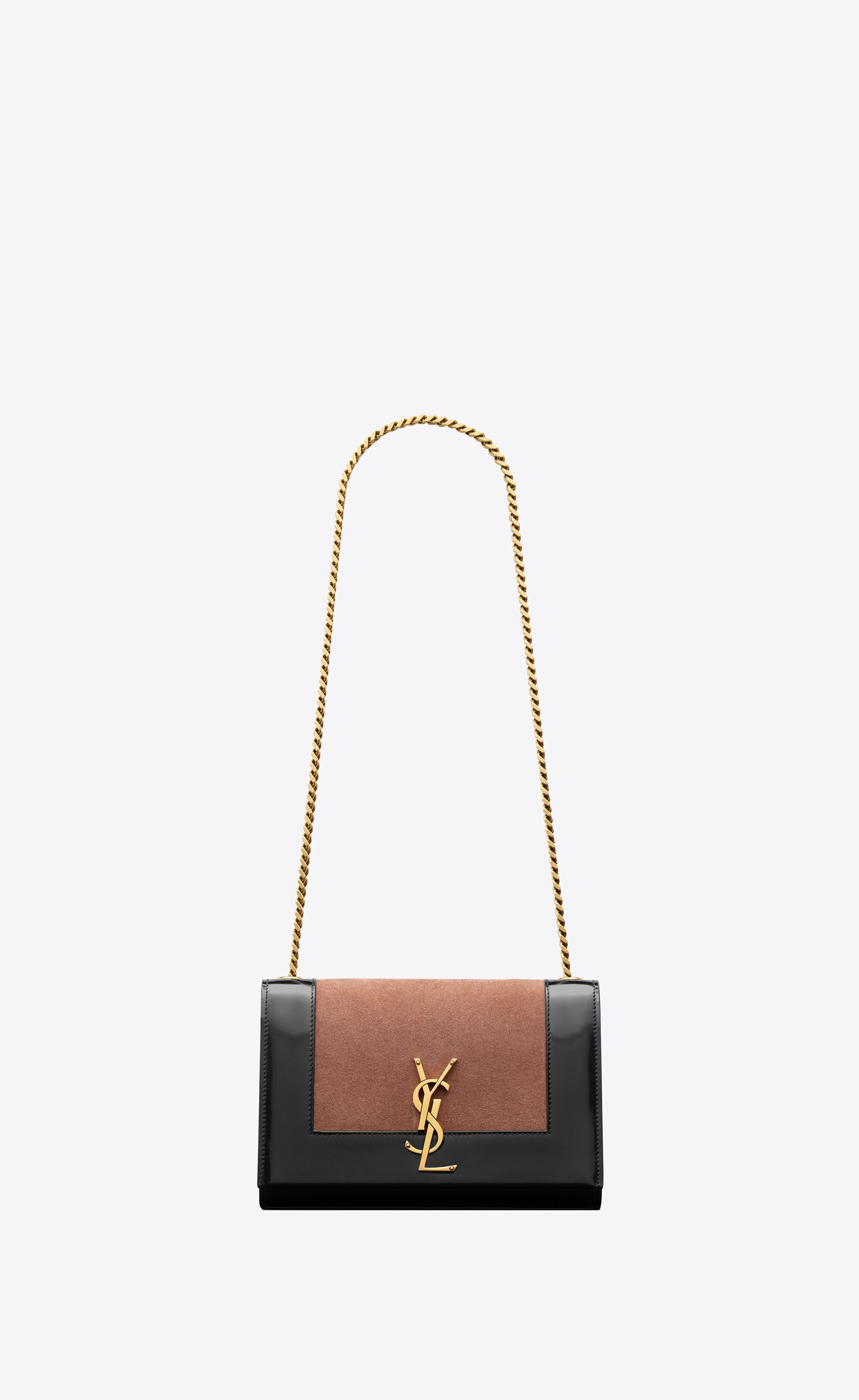 Saint Laurent Paris o1bcso1str0325 Size: OS/Kate Small In Suede in Black Size ONE SIZE - 1 Thumbnail