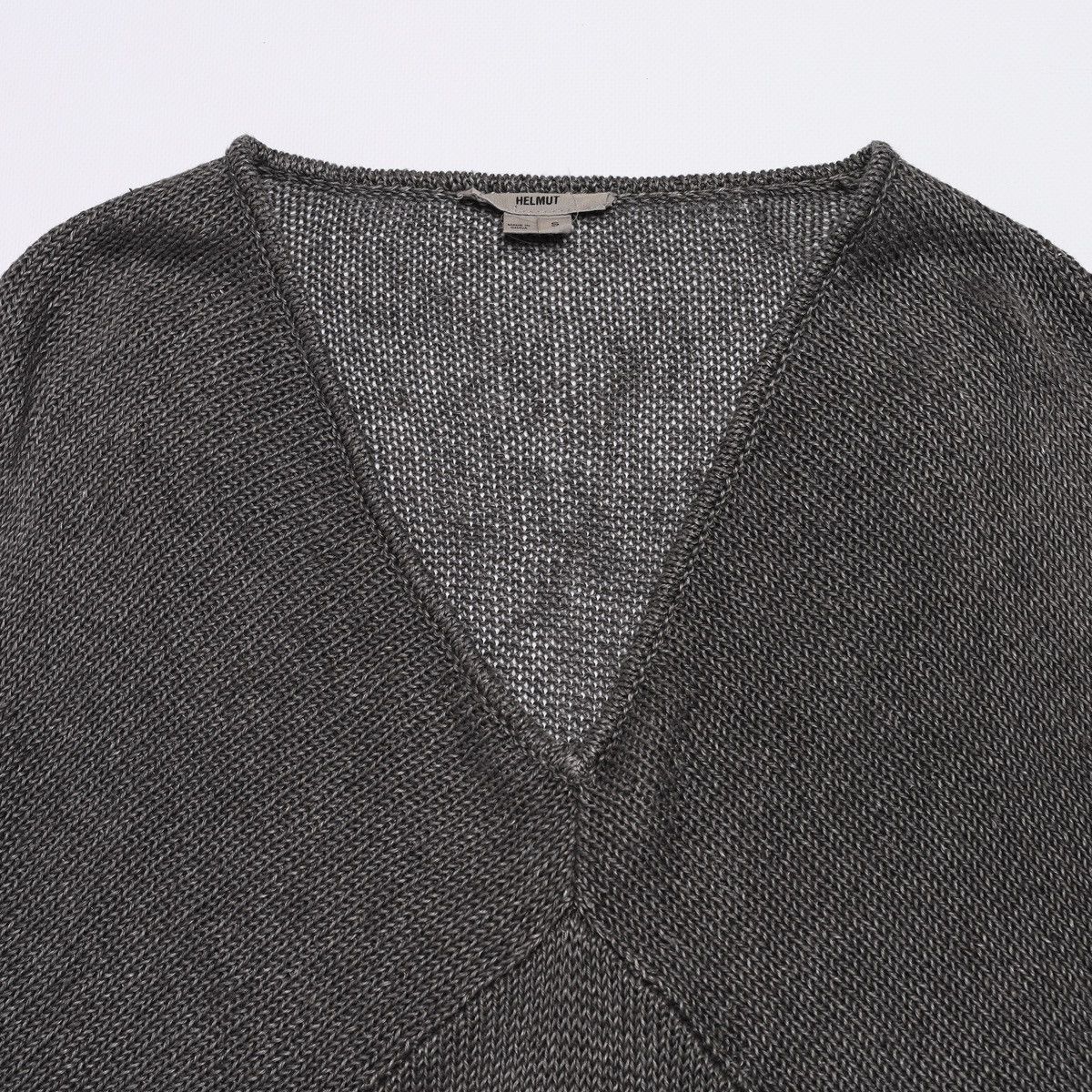 Helmut Lang Helmut Lang Vintage Linen Mesh Sweater Top Metallic Size S / US 4 / IT 40 - 4 Thumbnail