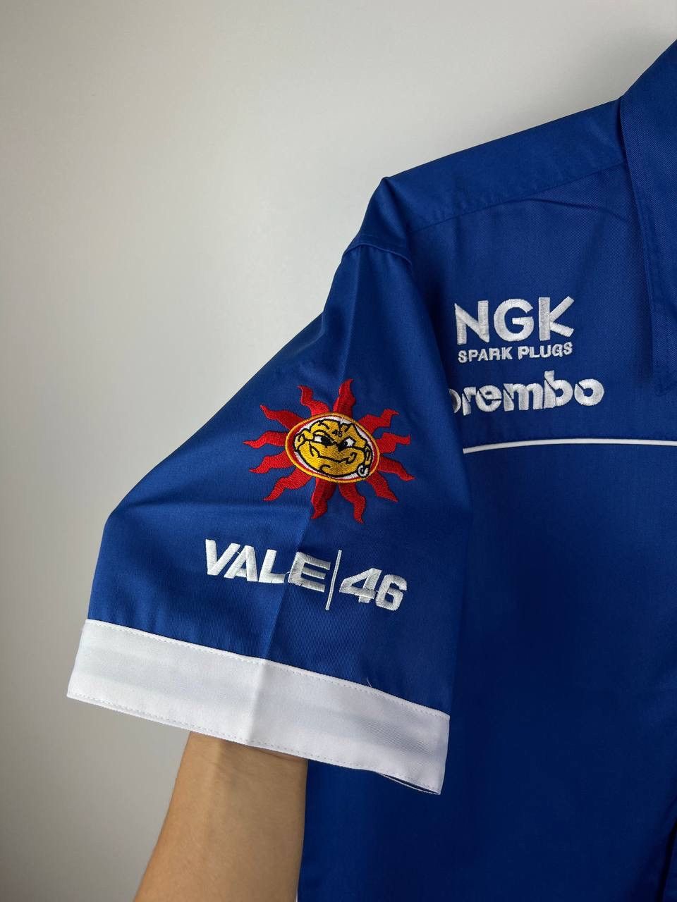 Vintage Yamaha Dainese Michelin Mogul racing shirt size L Size US L / EU 52-54 / 3 - 3 Thumbnail