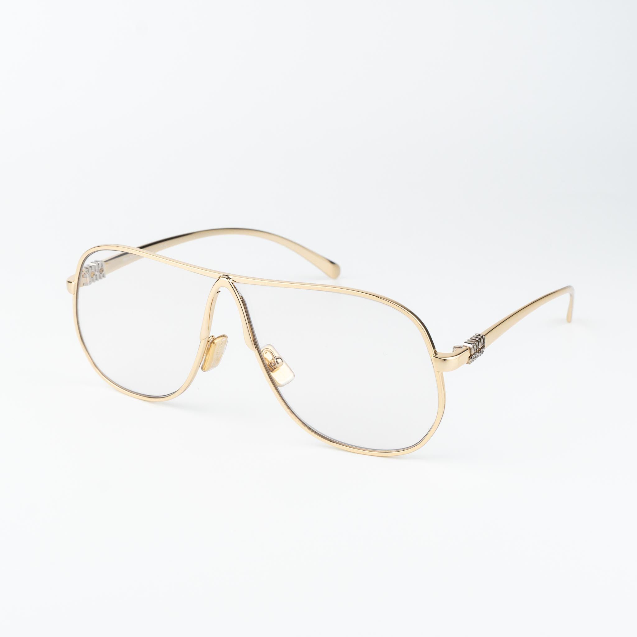 Miu Miu Miu Miu Women Eyeglasses Pilot MUA56S 5AK08N NEW AUTHENTIC Size ONE SIZE - 3 Thumbnail