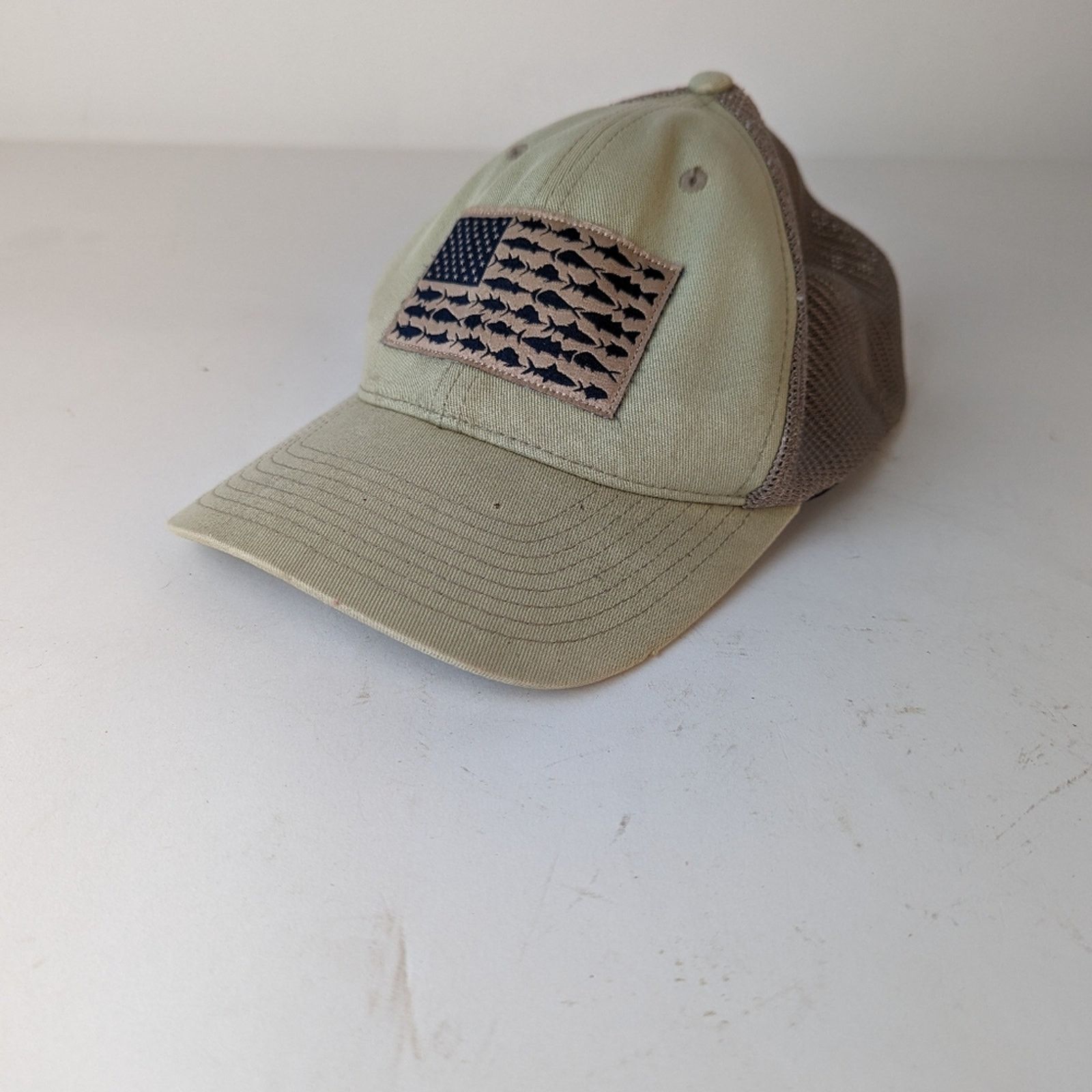 Columbia Columbia PFG Fish Flag Mesh Ball Cap Size ONE SIZE - 3 Thumbnail