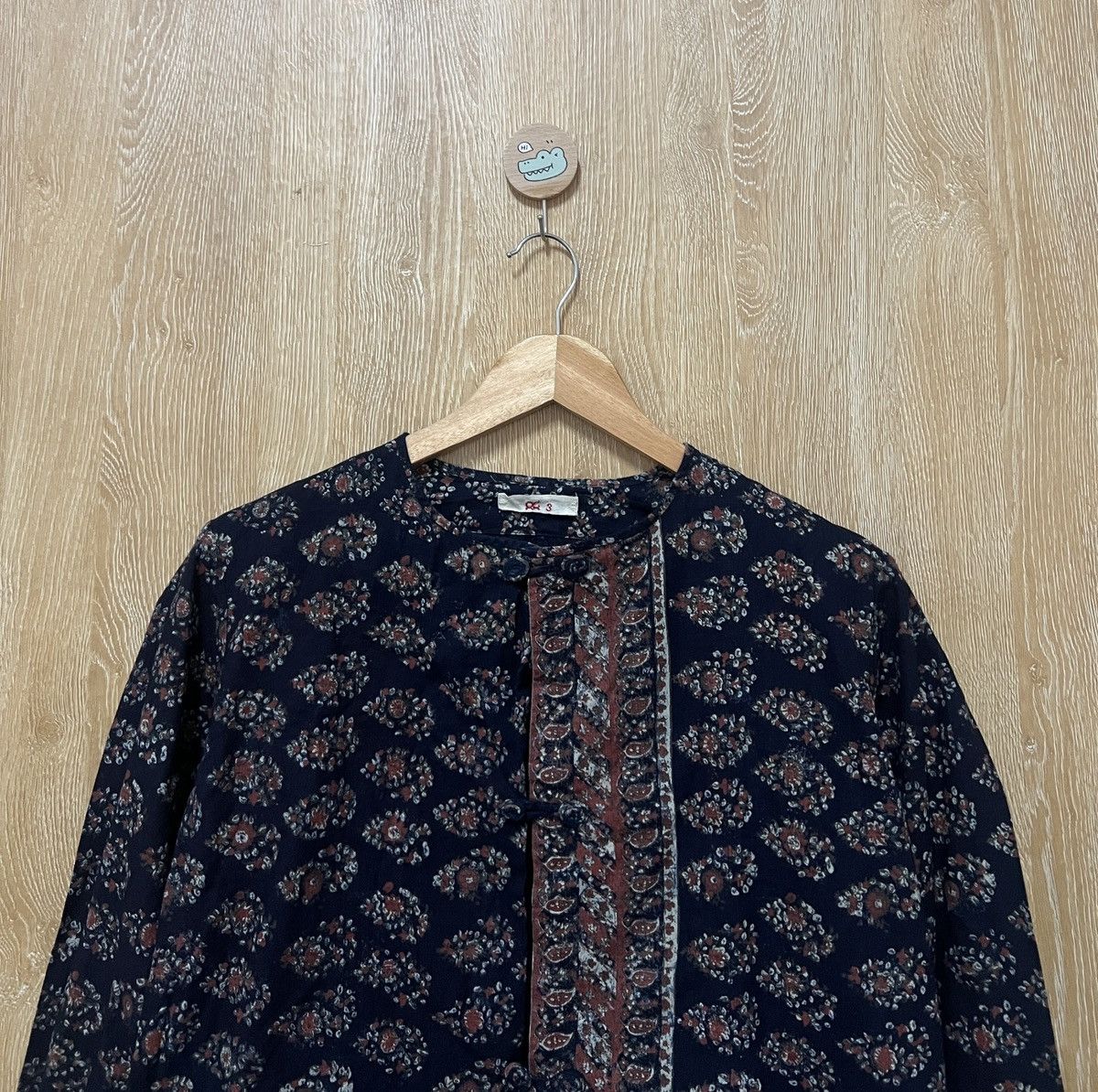 45rpm × Japanese Brand 45rpm Indigo Chinese Shirt Style Rare Design Size XS / US 0-2 / IT 36-38 - 2 Thumbnail