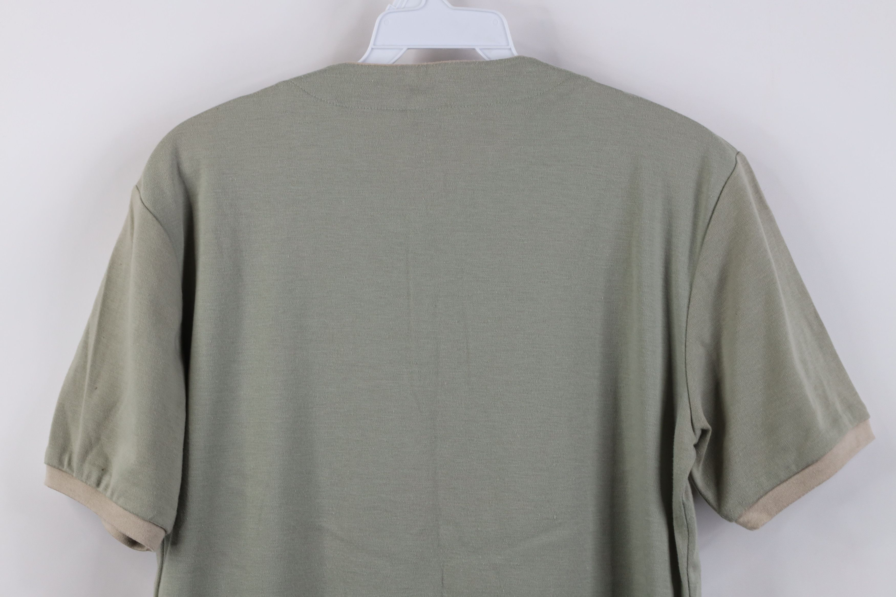 Vintage Vintage 70s Streetwear Blank Snap Button Henley T-Shirt Size M / US 6-8 / IT 42-44 - 10 Thumbnail