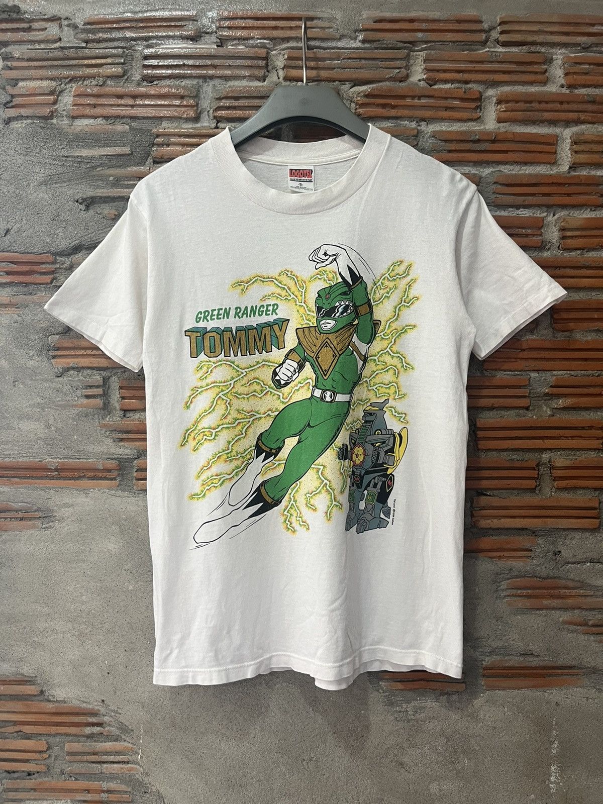 Vintage Vintage Green Ranger TOMMY Power Ranger 1994’s Saban Tshirt Size US S / EU 44-46 / 1 - 2 Thumbnail