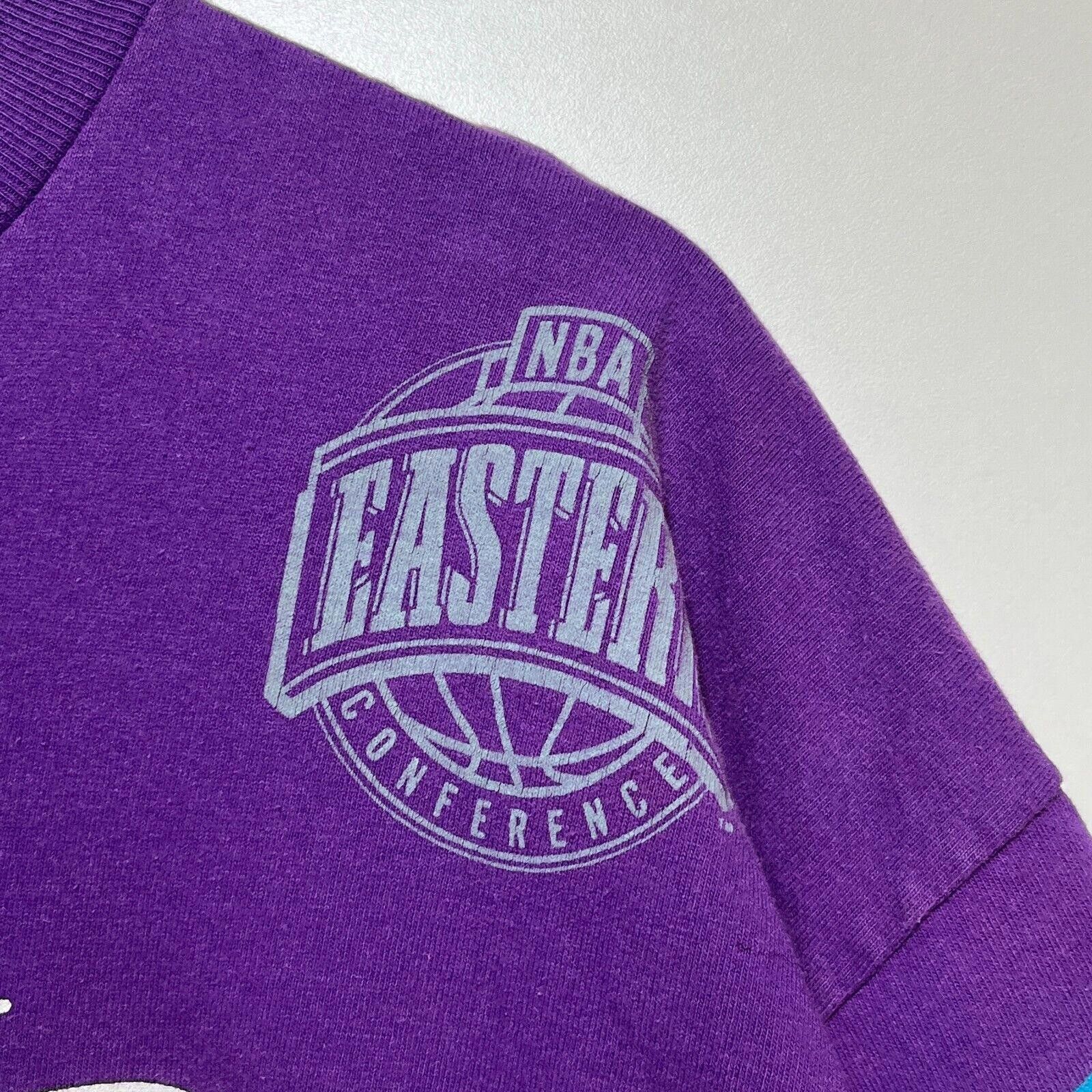 Salem Sportswear × Vintage Vintage 90s NBA Charlotte Hornets Salem T-shirt XL Size US XL / EU 56 / 4 - 7 Thumbnail