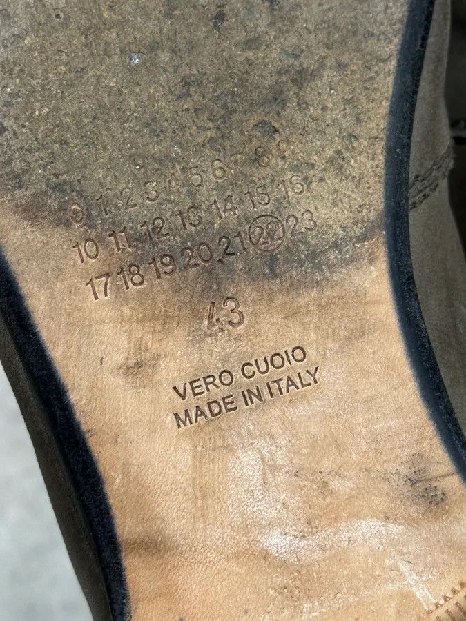 Maison Margiela Maison Margiela Brown Eroded Leather Boots Size US 10 / EU 43 - 6 Thumbnail