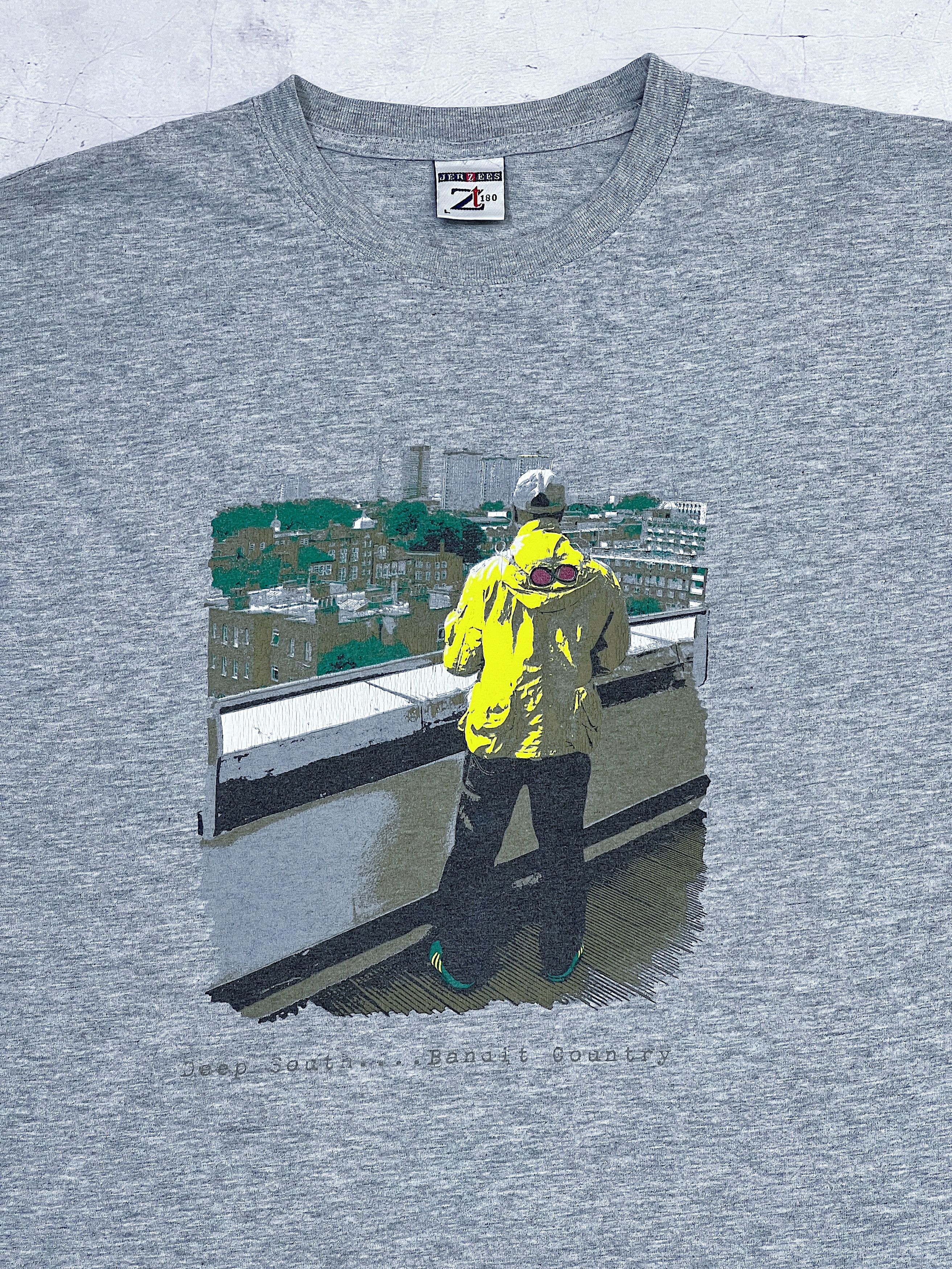 Jerzees Casuals 80s T-Shirt C.P. Company Logo Size US L / EU 52-54 / 3 - 3 Thumbnail