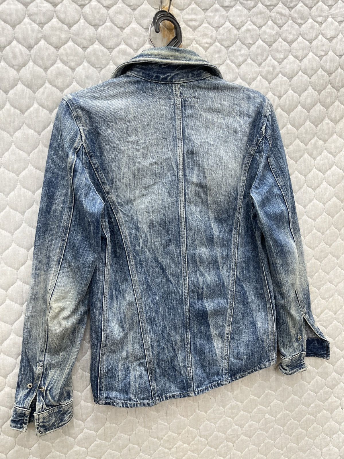 Schlussel 🔥🔥🔥STEALS SCHLUSSEL DENIM JACKET Size US S / EU 44-46 / 1 - 5 Thumbnail