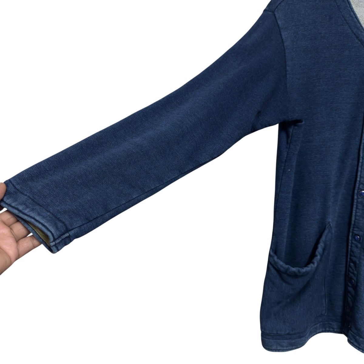 45rpm 45rpm Indigo Dyed Sweat Cardigan Size US M / EU 48-50 / 2 - 8 Thumbnail