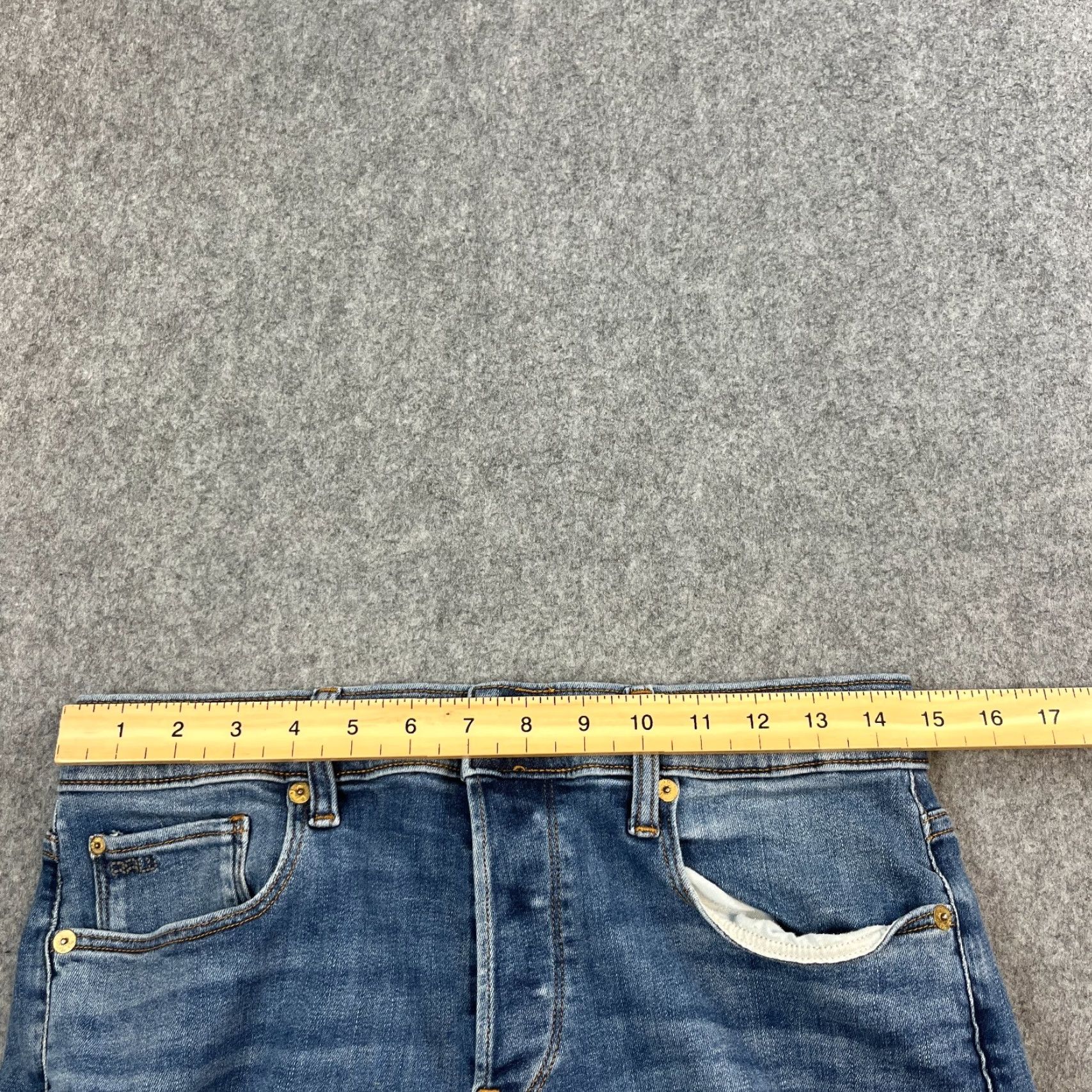 G-Star G-Star Jeans Slim Skinny 30 32 Medium Wash Blue Stretch Whiskers 3301 Mens Denim 5-Pocket Comfort Stretch Size US 30 / EU 46 - 6 Thumbnail