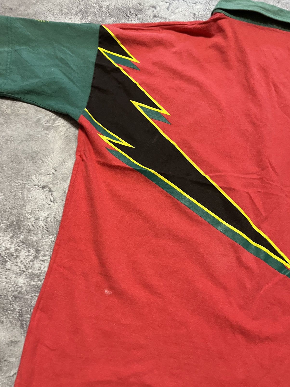 Bata Vintage 80s 90s Zimbabwe Cricket Union Bata Jersey Rare Size US XL / EU 56 / 4 - 7 Thumbnail