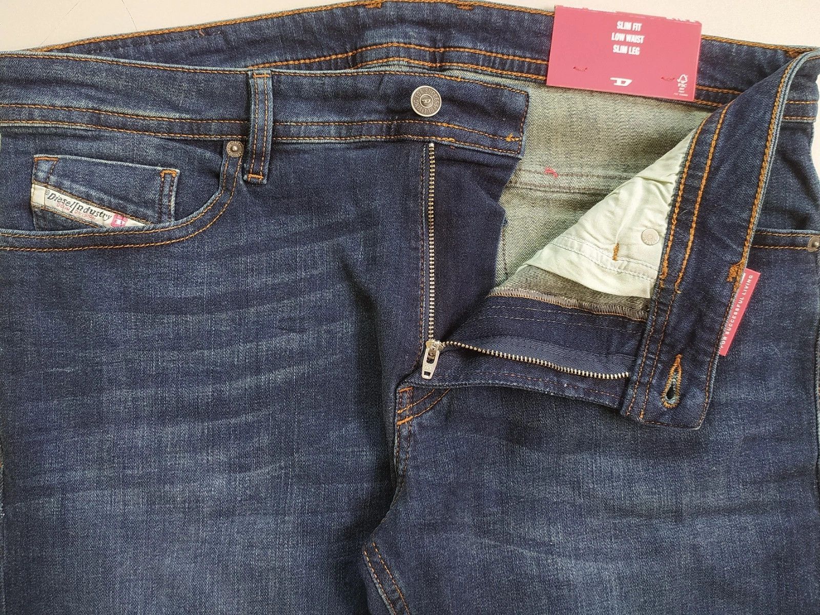 Diesel Diesel THOMMER-X-RM049 Men's Jean WORLDWIDE SHIPPING T 9977 Size US 34 / EU 50 - 5 Thumbnail