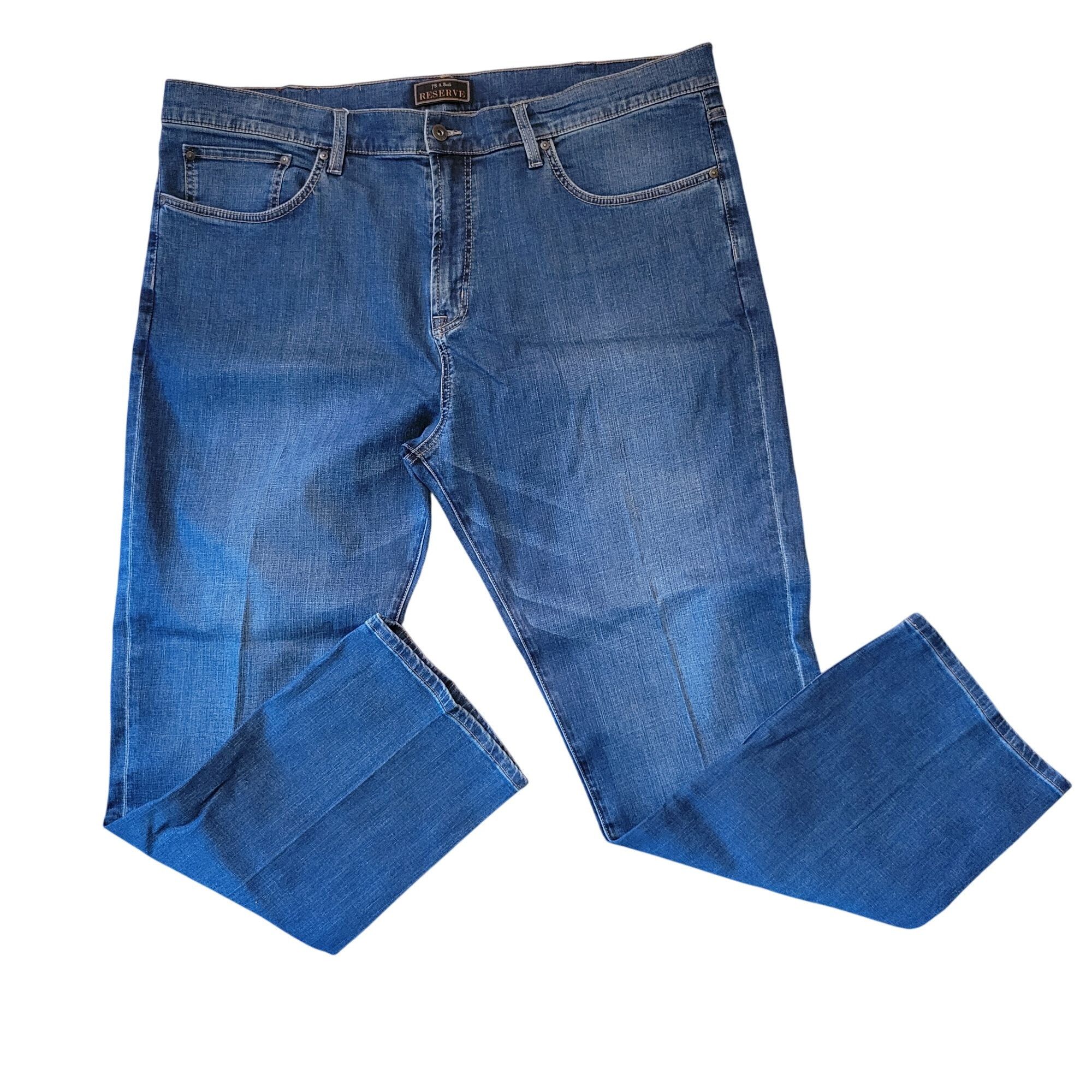 Jos. A. Bank JoS A Bank Reserve Traditional Fit Jeans 44x32 Medium Wash S Size US 44 / EU 60 - 1 Thumbnail