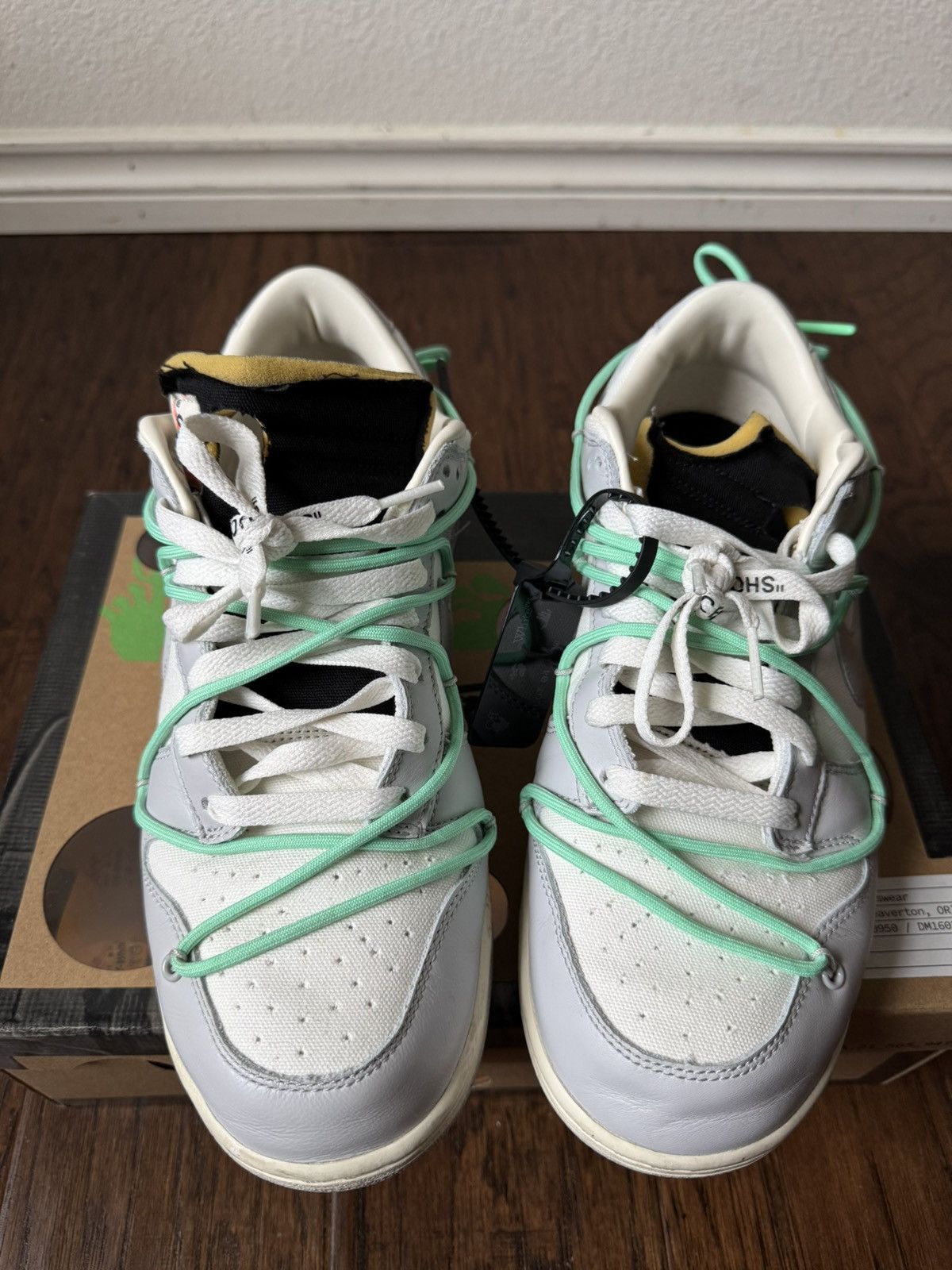 Nike × Off-White Nike Off-White Dunk Lot 4/50 Size US 11 / EU 44 - 1 Thumbnail