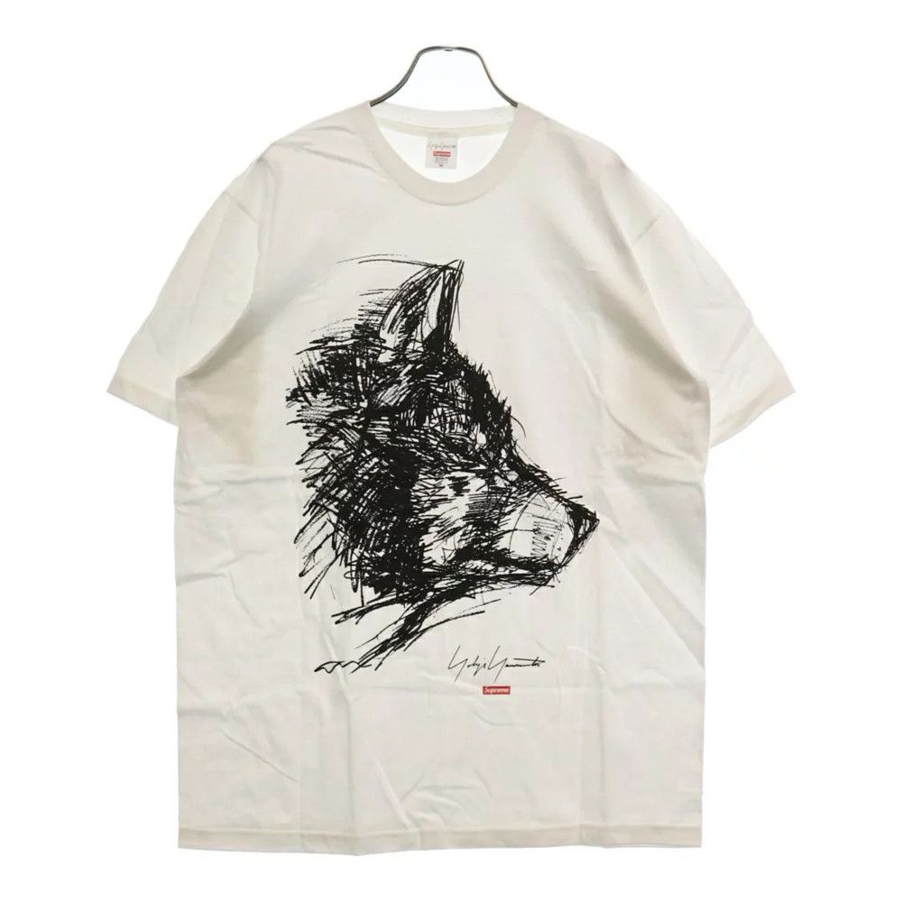 Supreme Yohji Yamamoto Scribble Wolf Tee - ヨウジ ヤマモト 154162375_th.jpg?