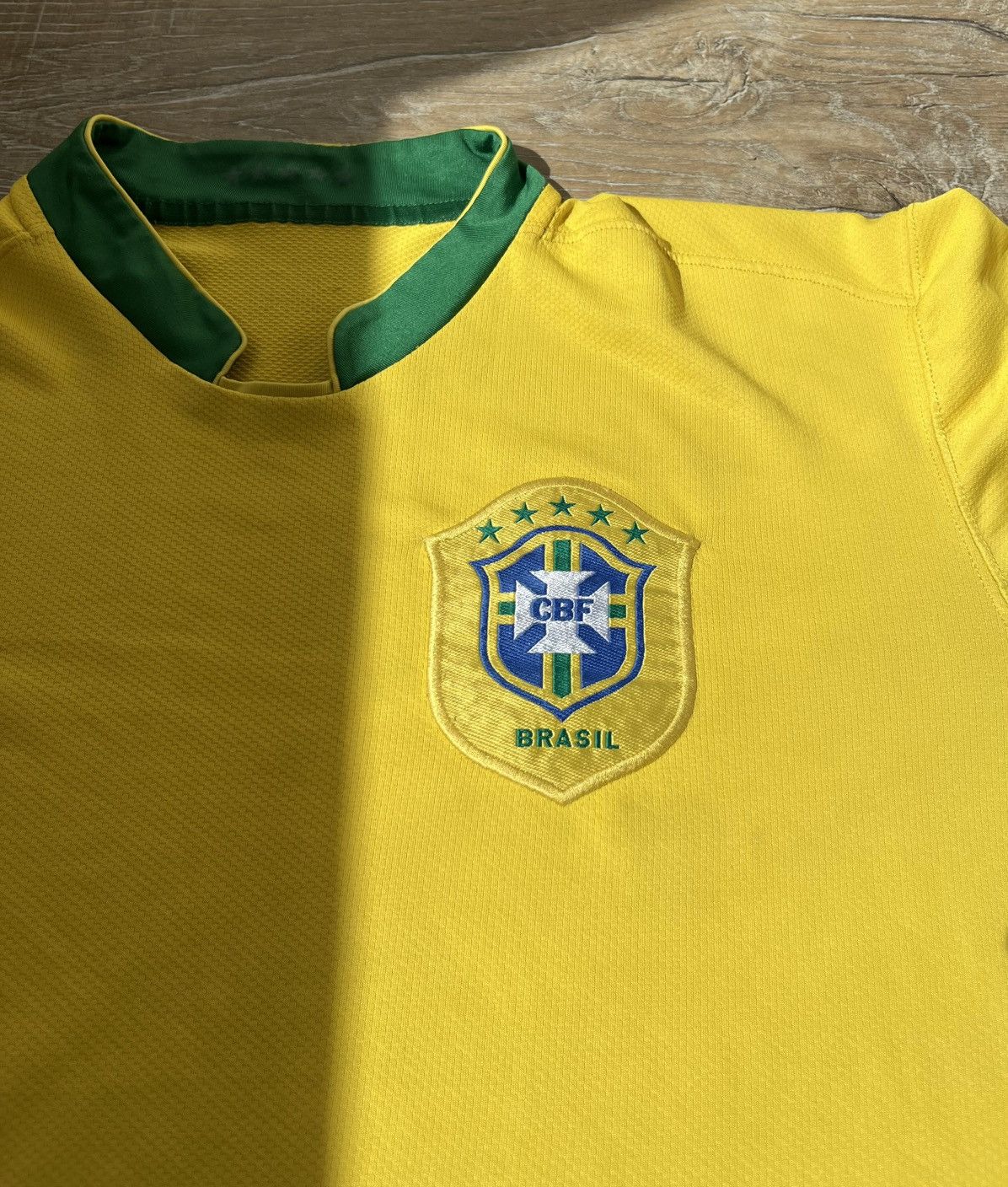 Nike VINTAGE NIKE BRASIL 2006 JERSEY Y2K Size US L / EU 52-54 / 3 - 6 Thumbnail