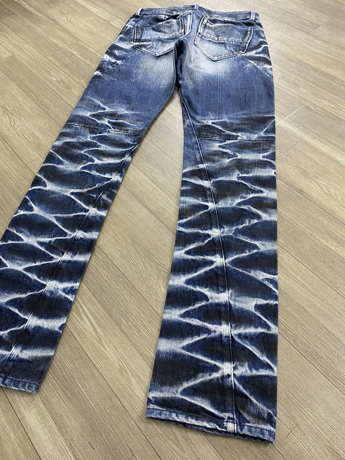 BUFFALO BOBS Buffalo Bobs Johnny Wolf Distressed Clawmark Mudmax Jeans Size US 32 / EU 48 - 18 Thumbnail