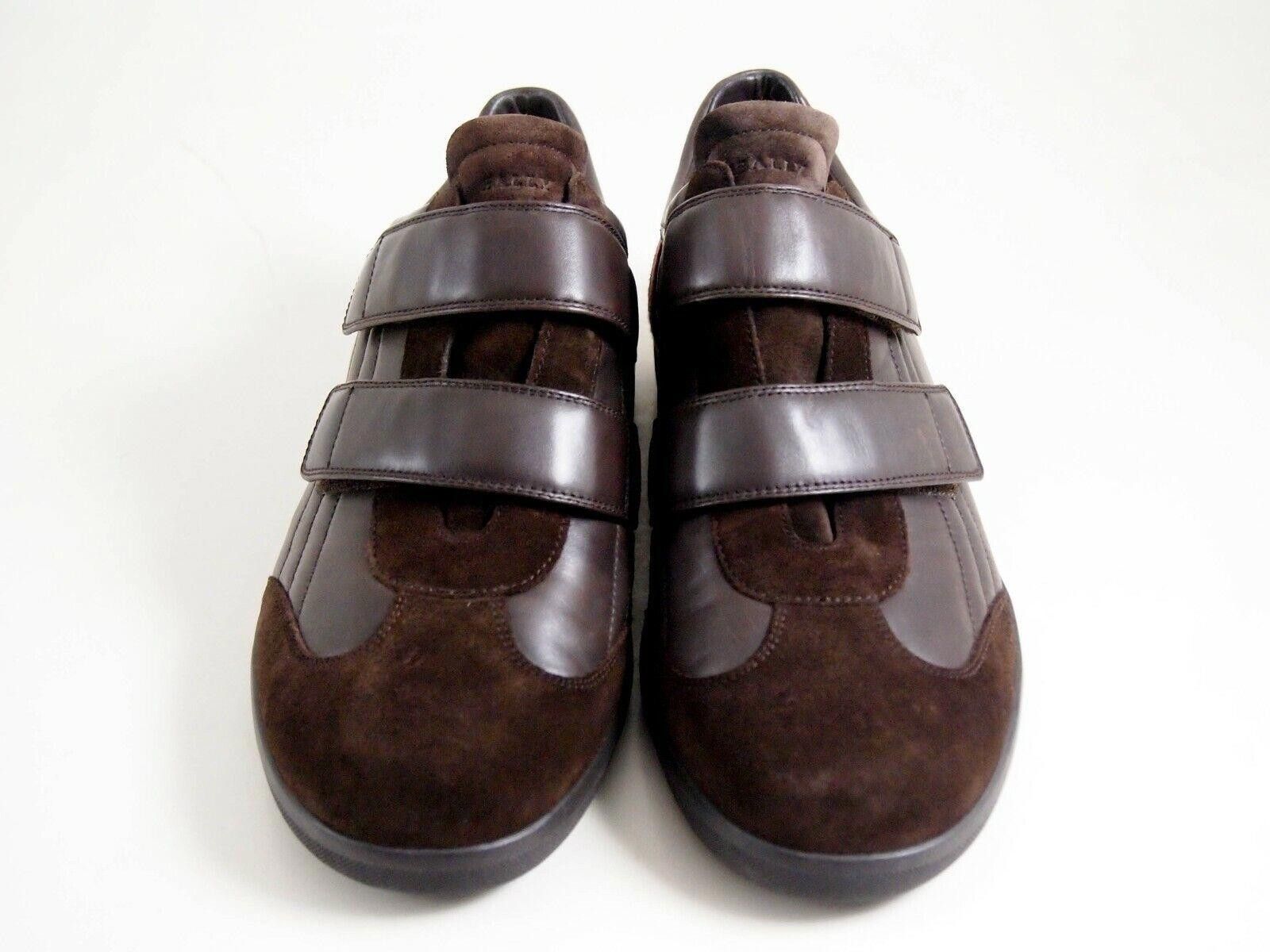 Bally Bally Navoz Sneakers Brown Leathe Suede EU 41.5 US 8.5 Size US 8.5 / EU 41-42 - 3 Thumbnail