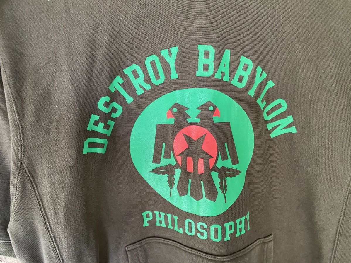 Beauty Beast 2000s 50 Duppies DESTROY BABYLON hoodie Size US M / EU 48-50 / 2 - 4 Thumbnail