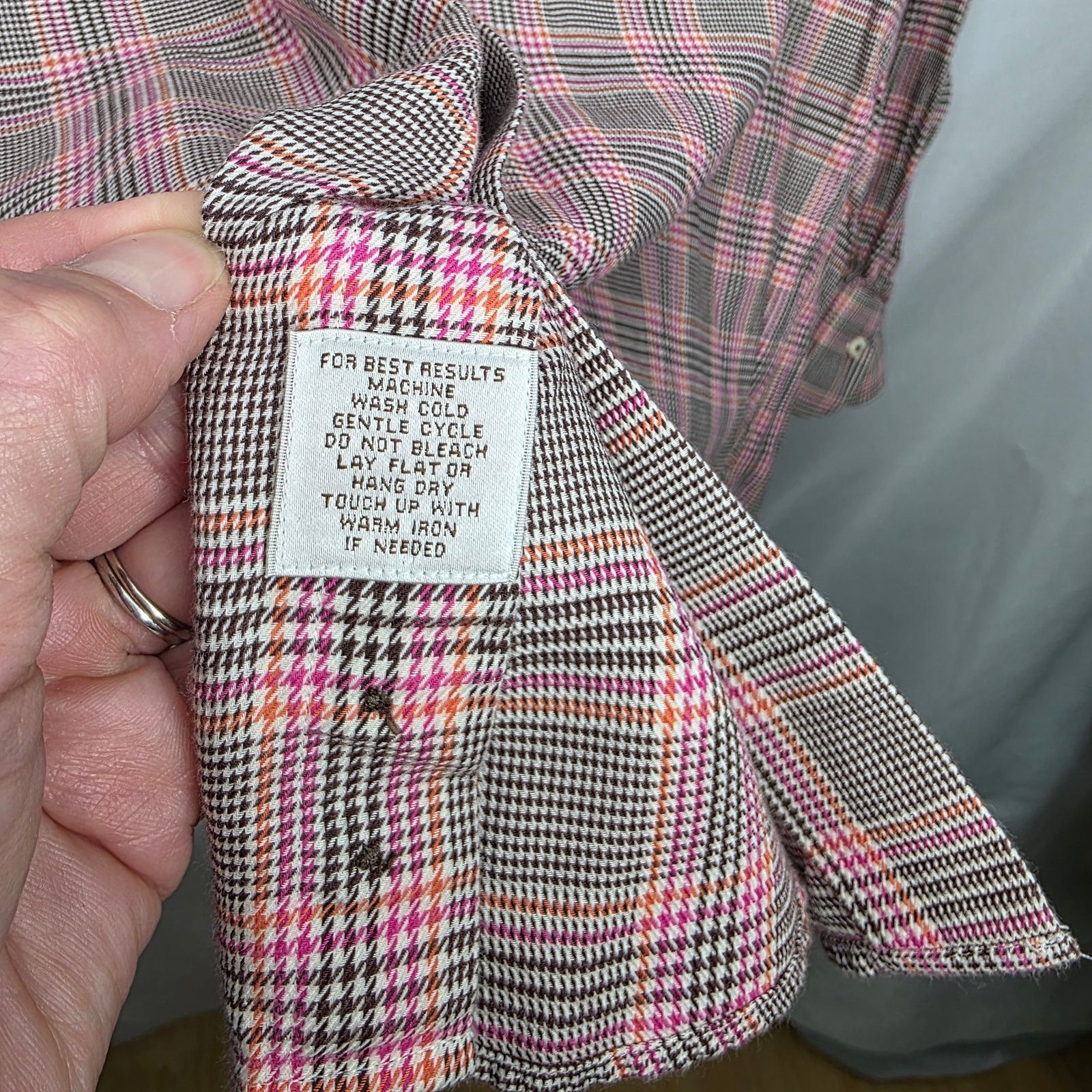 Peter Millar Peter Millar Button Front Men's Plaid Shirt Size Large Size US L / EU 52-54 / 3 - 7 Thumbnail
