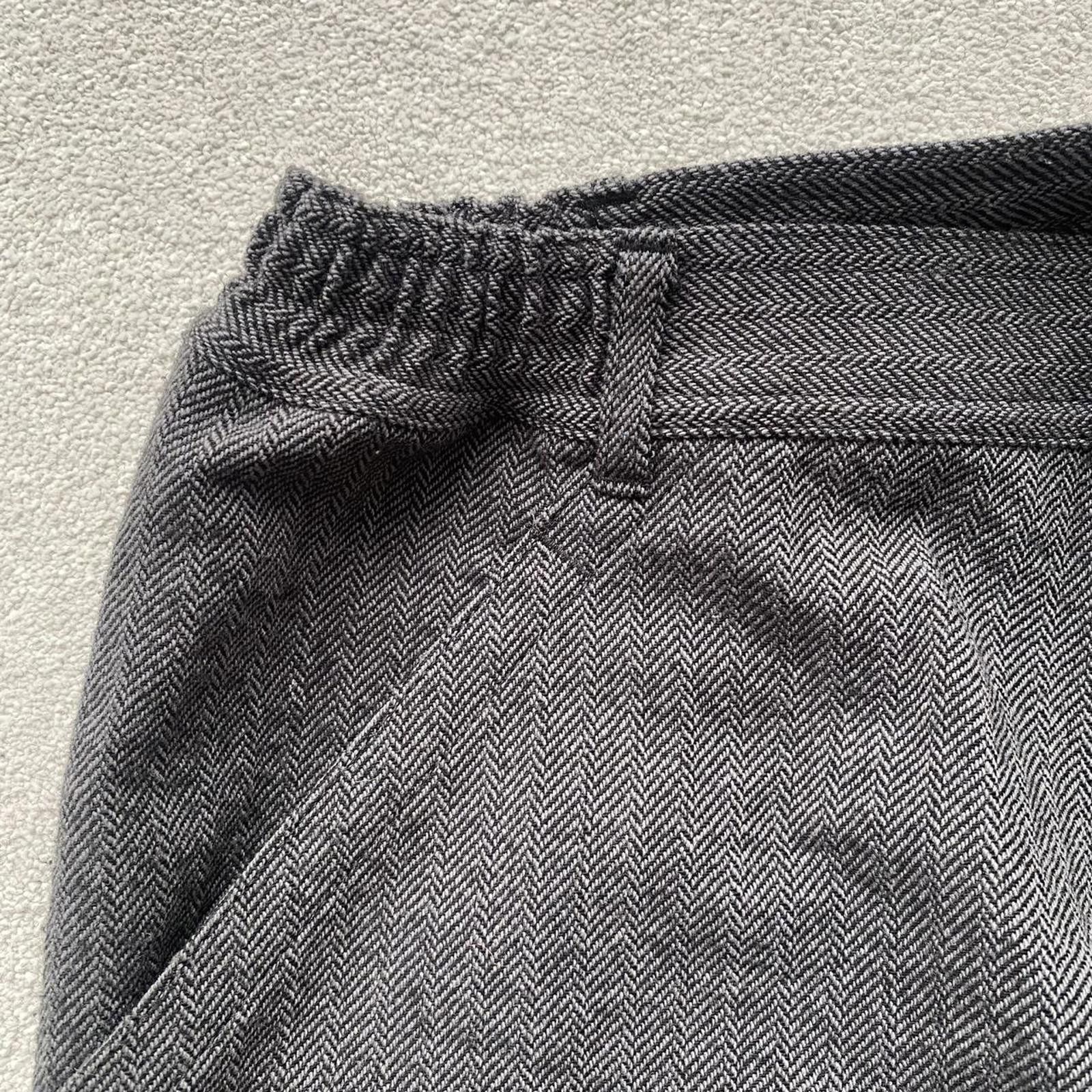 Comme des Garcons Comme Des Garçons Homme Deux Cropped Wool Trousers Size US 32 / EU 48 - 2 Thumbnail
