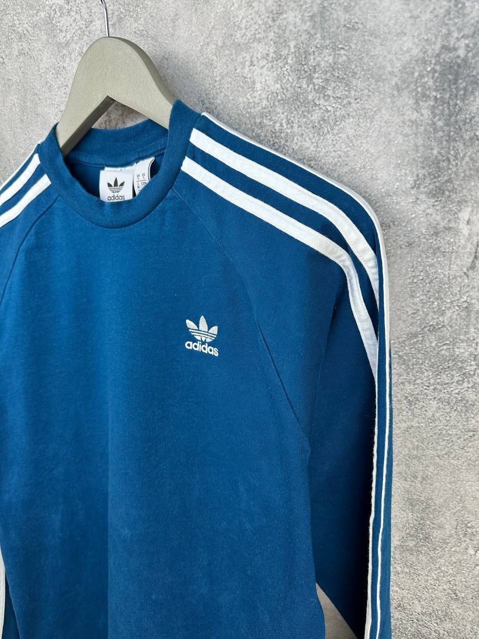 Adidas Adidas Originals 3-Stripes Long Sleeve T-Shirt Crew Neck Tee Size US S / EU 44-46 / 1 - 5 Thumbnail