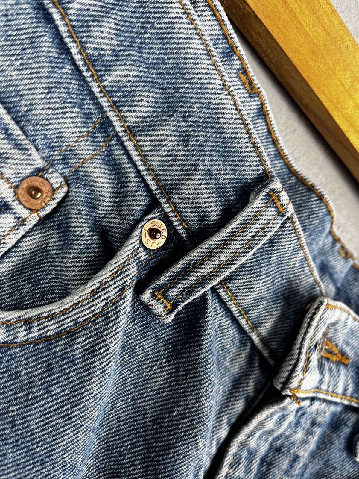 Levi's Levis denim pants vintage 525 made japan Size US 32 / EU 48 - 6 Thumbnail