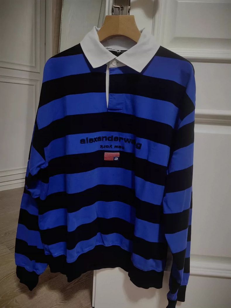 Alexander Wang Alexander Wang XS Long Sleeve Polo - dmc Size US XS / EU 42 / 0 - 1 Thumbnail