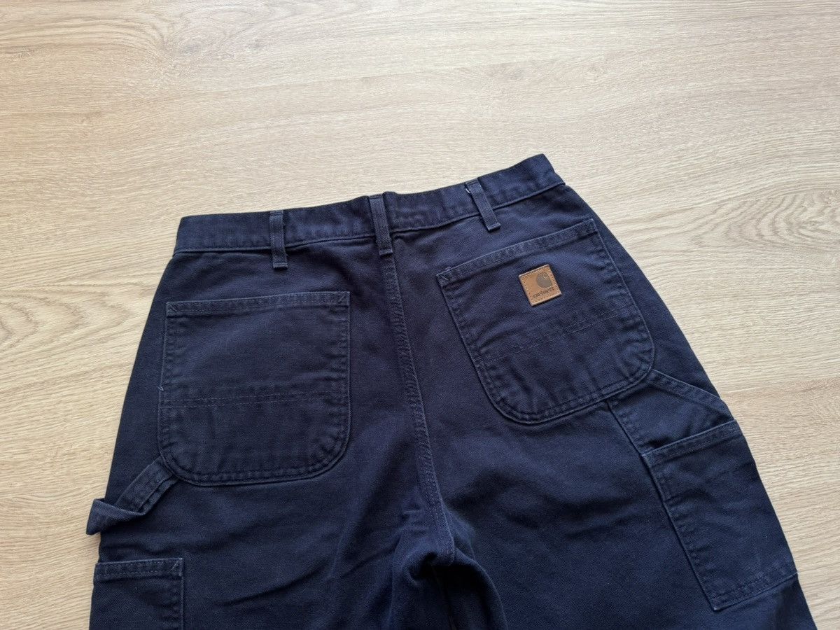 Carhartt Vintage Carhartt Navy Carpenter Dungaree Fit Baggy Pants Size US 33 - 7 Thumbnail