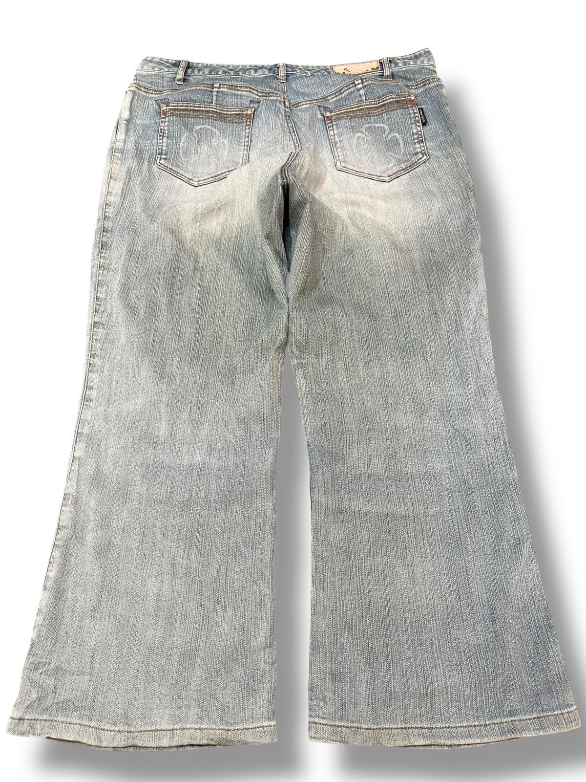 Japanese Brand Vintage Simple Life Baggy Faded Denim Size US 35 - 6 Thumbnail