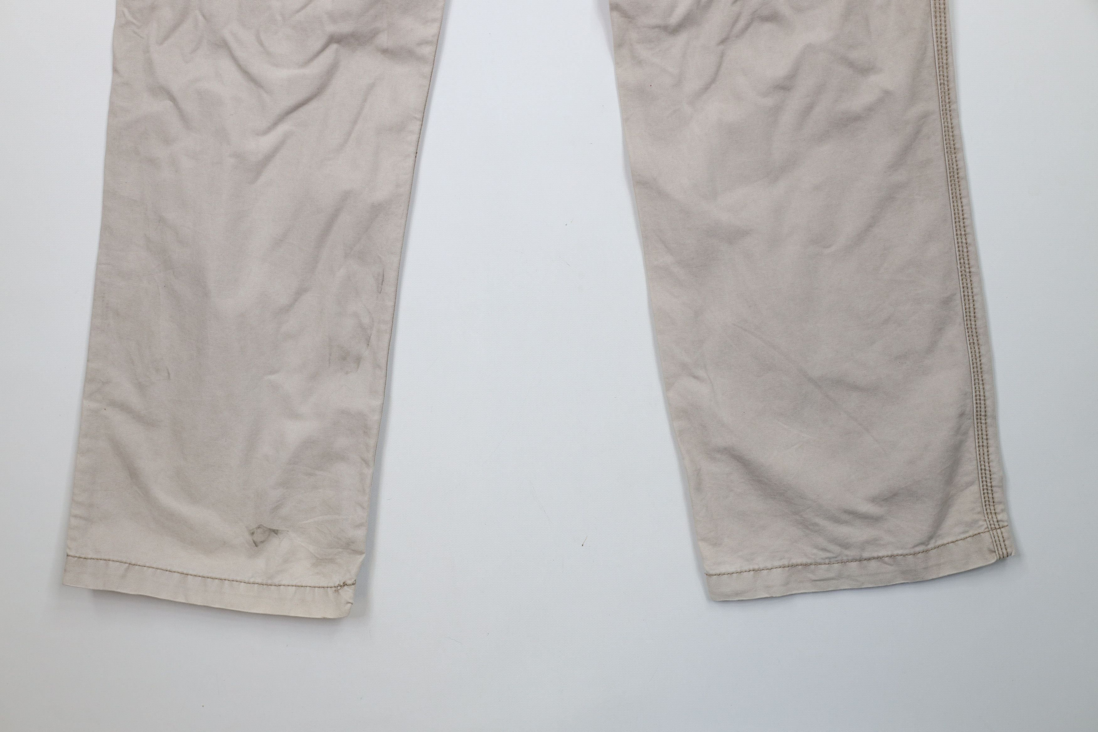 Carhartt × Vintage Vintage Y2K Carhartt Relaxed Fit Wide Leg Cargo Pants Beige Size US 36 / EU 52 - 13 Thumbnail