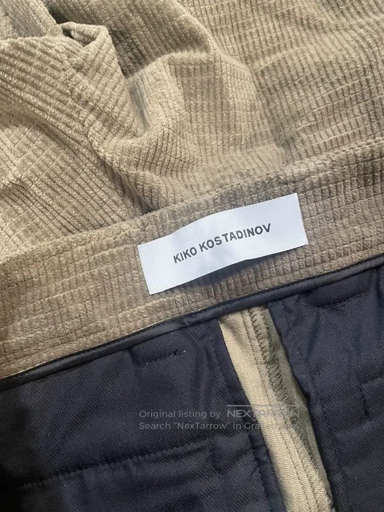 Kiko Kostadinov Kiko Kostadinov MEGARA corduroy pants, Fall/Winter 2023 Size US 30 / EU 46 - 3 Thumbnail