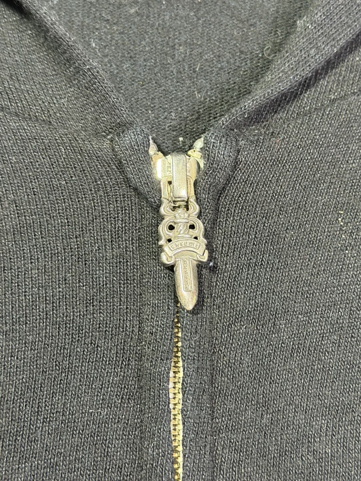 Chrome Hearts Vertical Script RS3 Cross Zip up Size M / US 6-8 / IT 42-44 - 6 Thumbnail