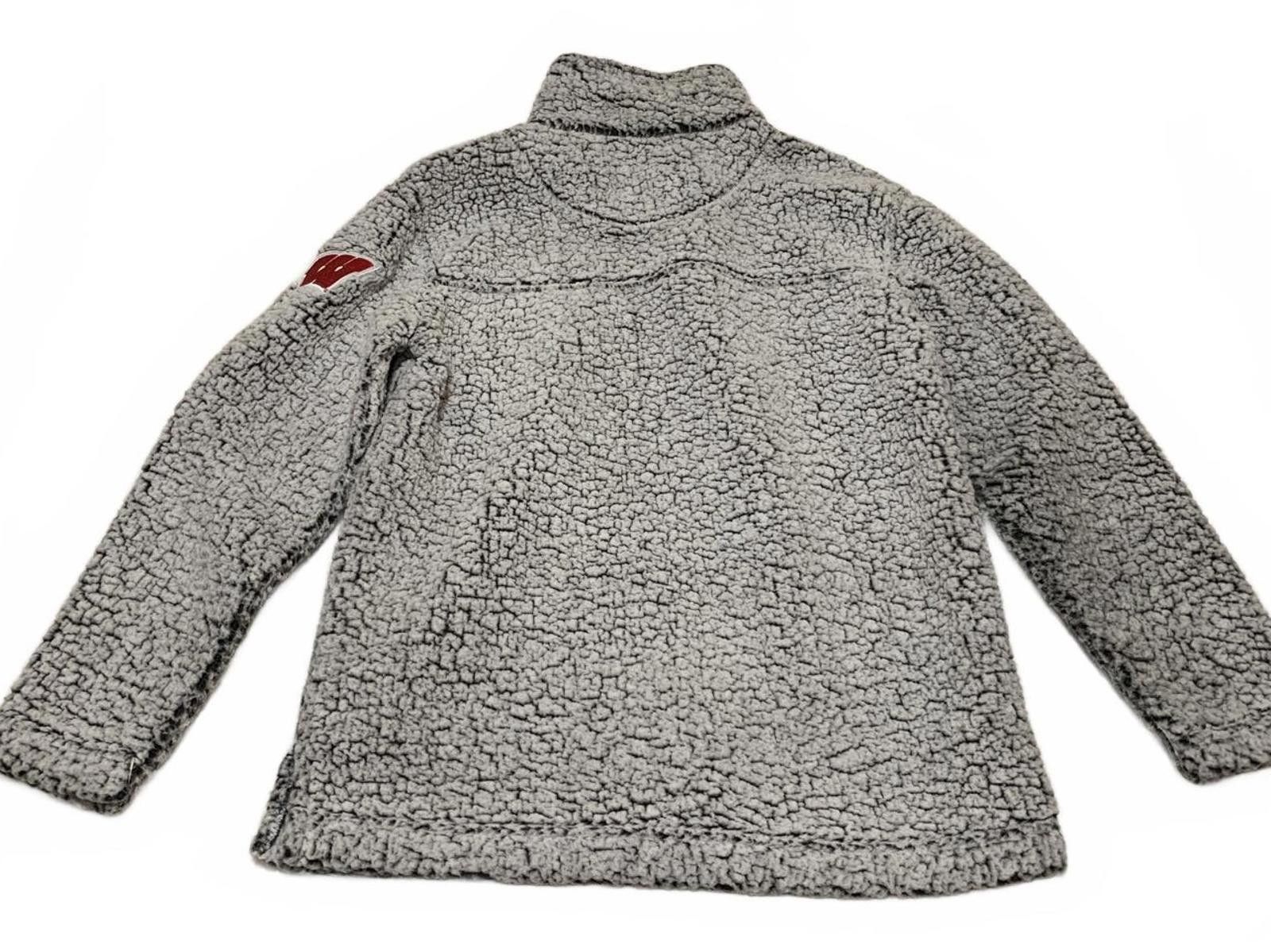 Other Boxercraft Men's M Gray Sherpa Fleece Quarter-Zip Size US M / EU 48-50 / 2 - 2 Thumbnail