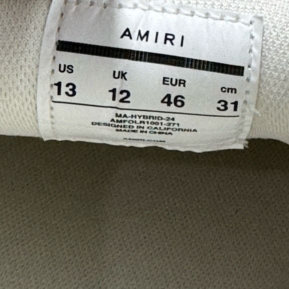 Amiri Amiri MA Tassel Hybrid Loafers White Men’s Size 13 Size US 13 / EU 46 - 6 Thumbnail