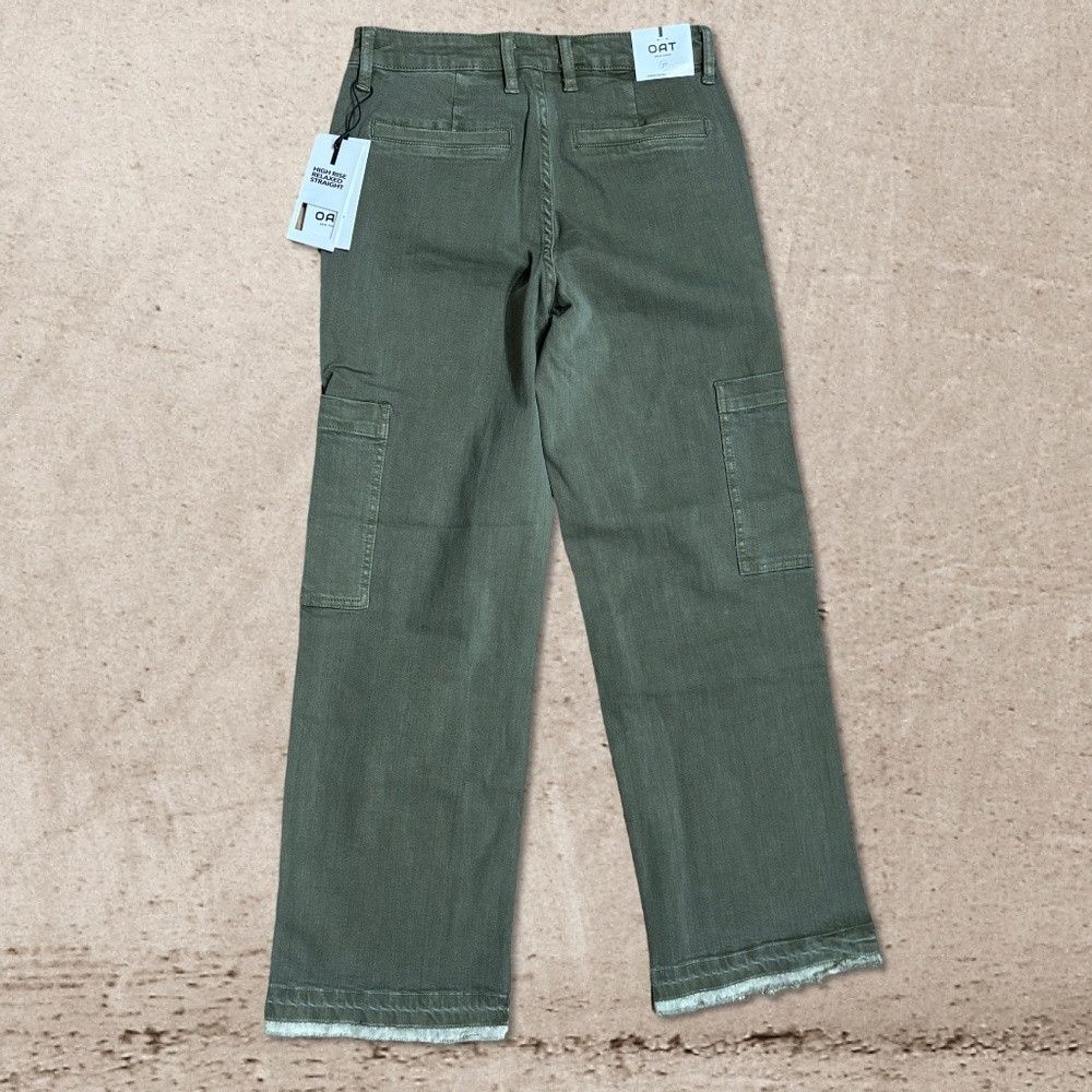 Other Oat High Rise Straight Leg Jeans NWT Size 27" / US 4 / IT 40 - 2 Thumbnail