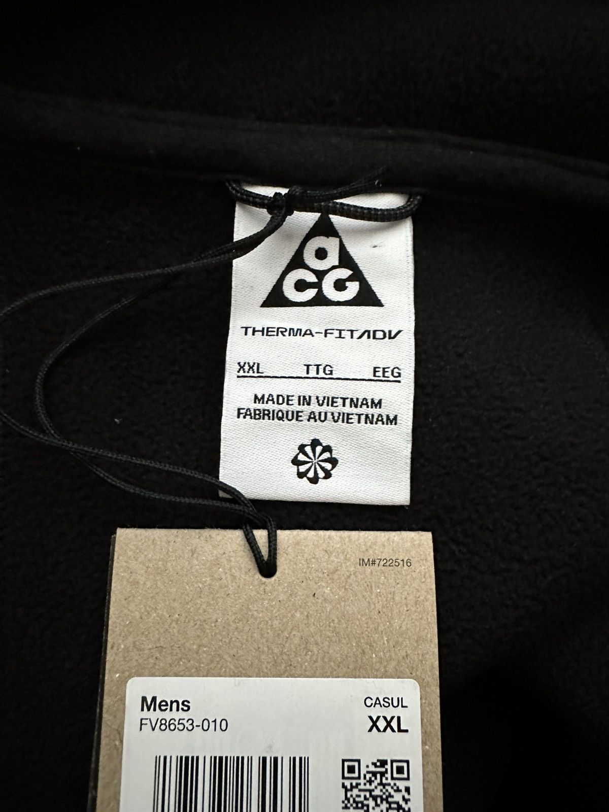 Nike ACG Nike ACG Canwell Glacier Therma-Fit Sherpa Fleece Jacket Size US XXL / EU 58 / 5 - 10 Thumbnail