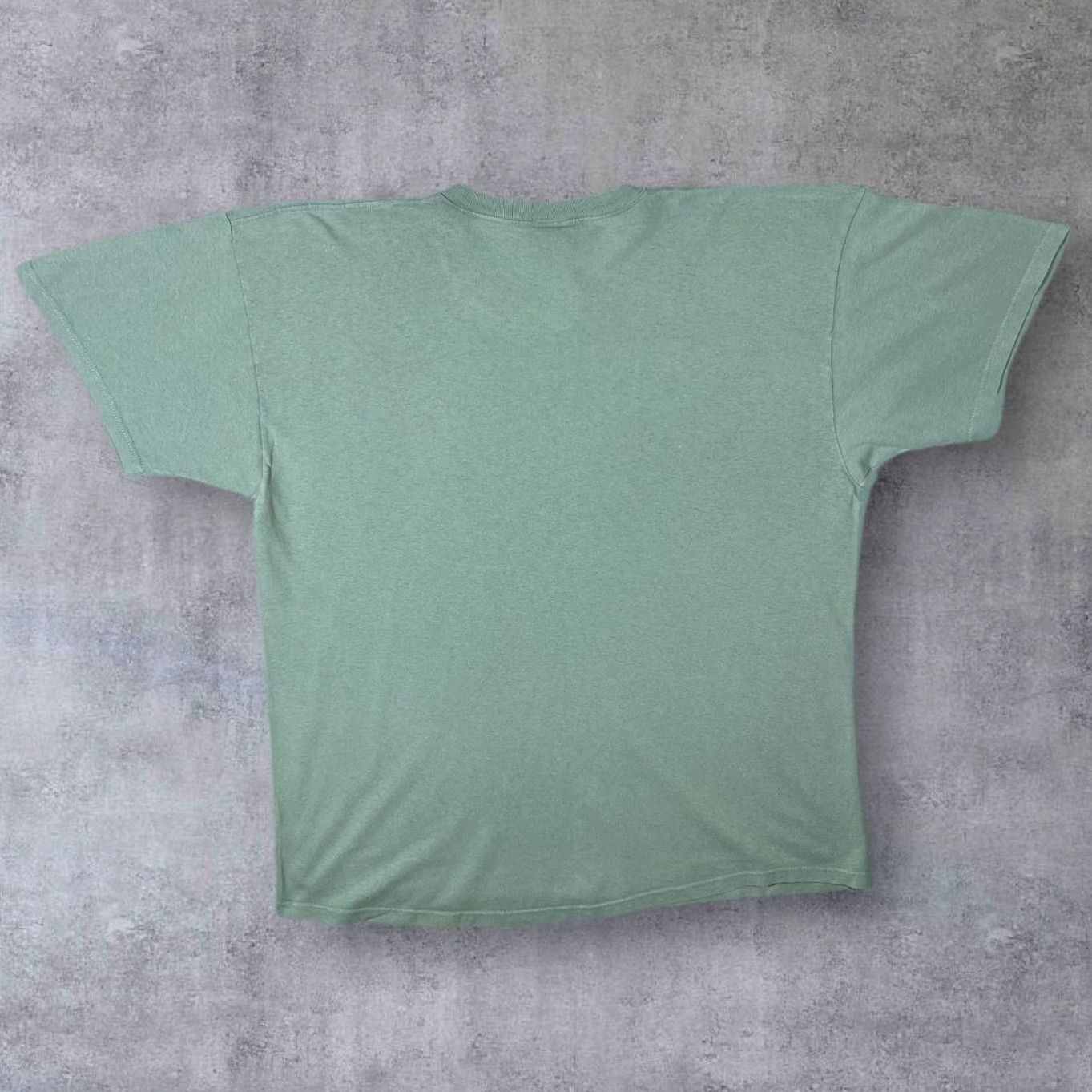 Fruit Of The Loom Mt. Rushmore "South Dakota" Souvenir Spellout Graphic Green Cotton T-Shirt XXL Mens Size US XXL / EU 58 / 5 - 2 Thumbnail