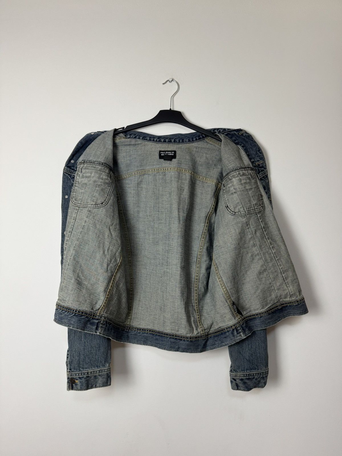 Polo Ralph Lauren Vintage Polo Ralph Lauren jeans co denim jacket streetwear Size US L / EU 52-54 / 3 - 17 Thumbnail