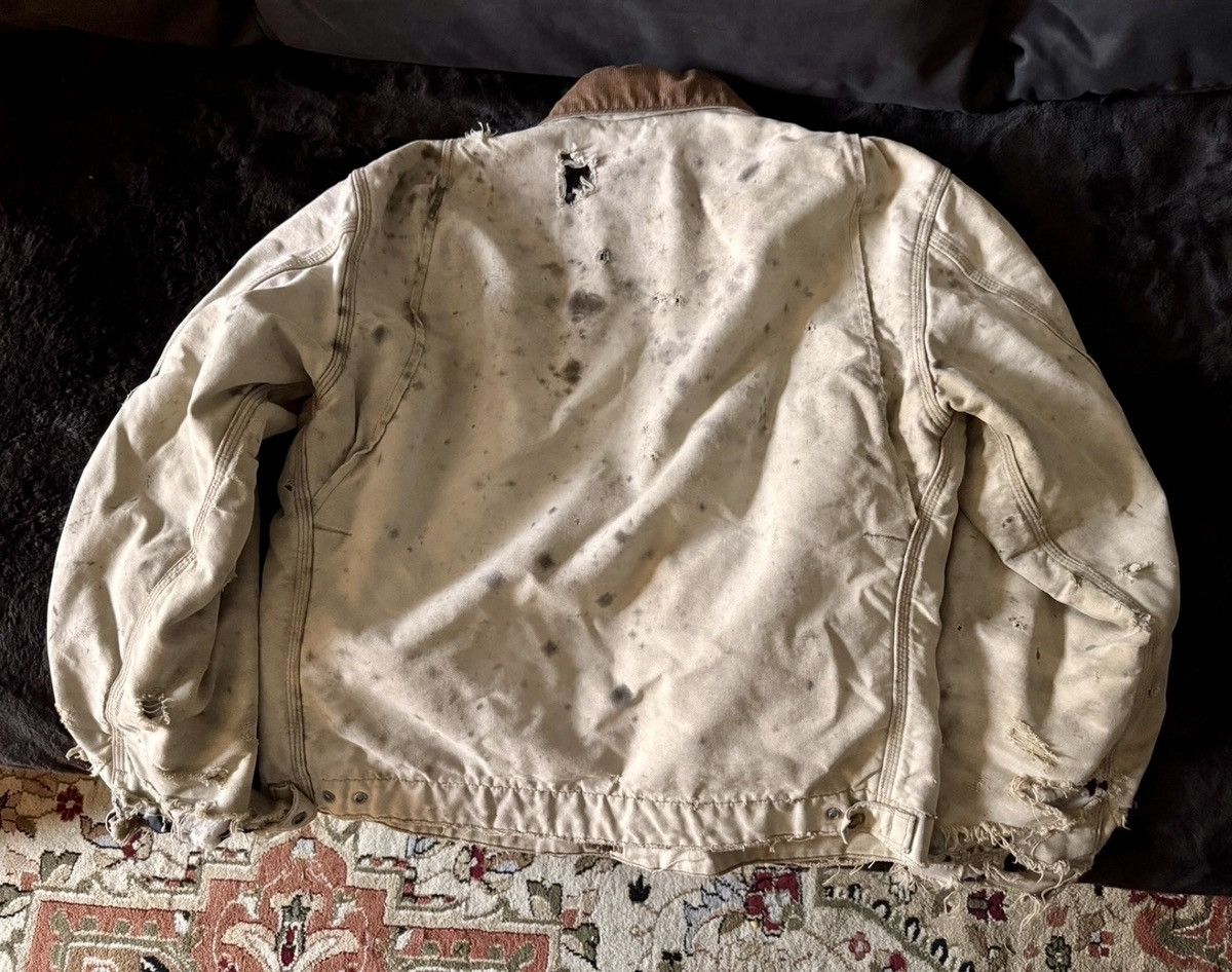 Carhartt Vintage Carhartt 125th Anniversary Jacket USA Distressed Size US L / EU 52-54 / 3 - 3 Thumbnail