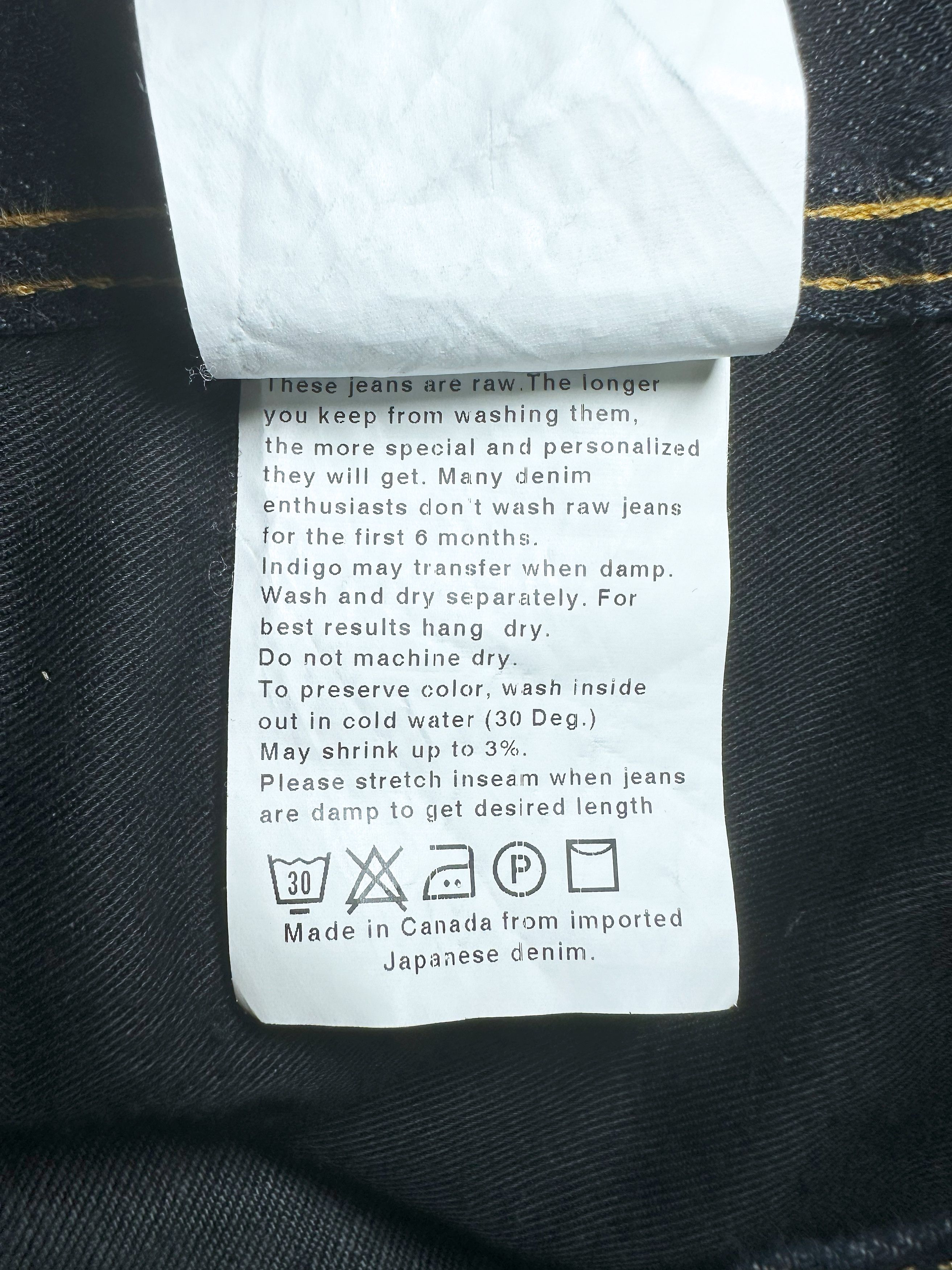 Naked & Famous Naked & Famous Selvedge Denim Size US 29 - 6 Thumbnail
