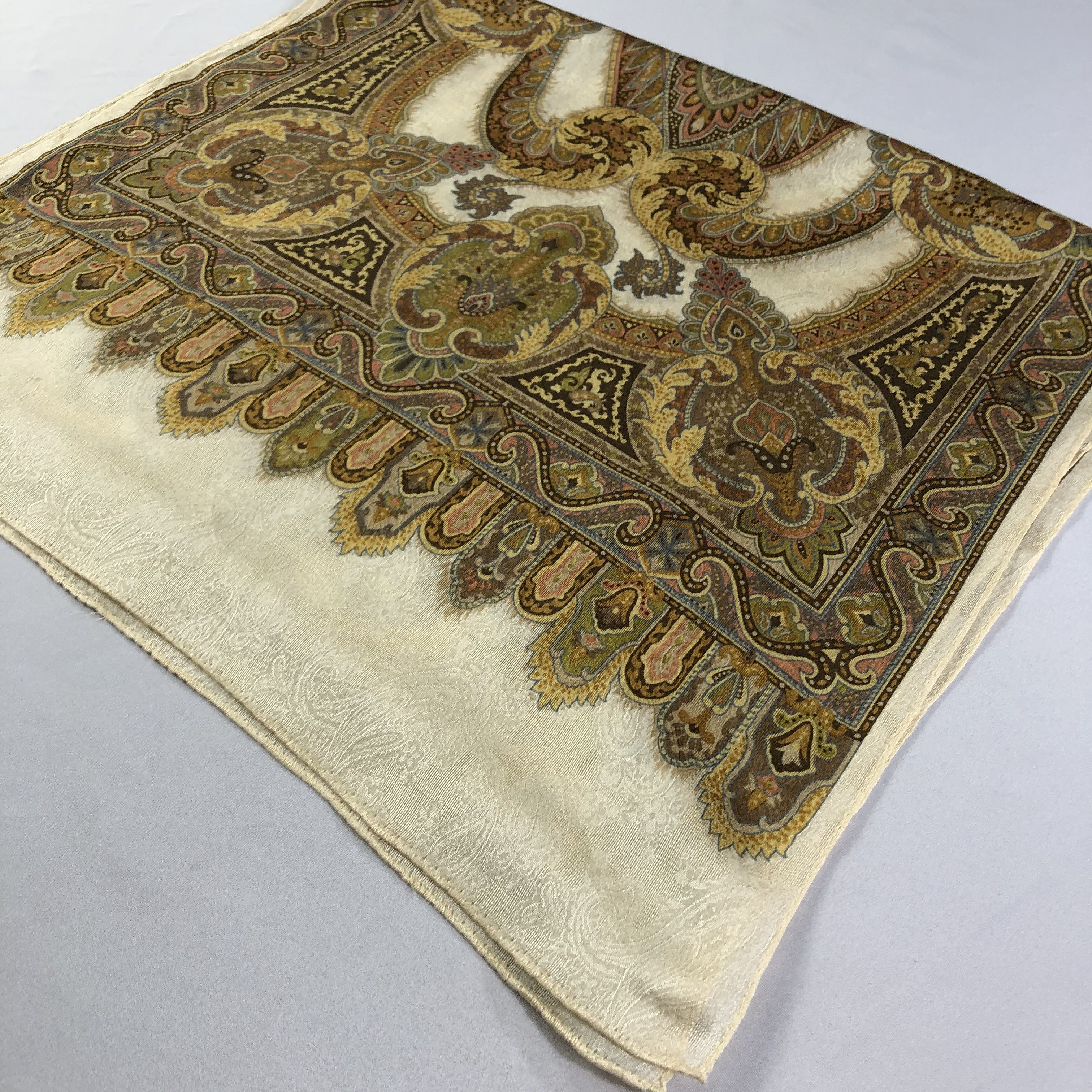 Vintage Vintage Topkapi Silk Scarf Size ONE SIZE - 4 Thumbnail