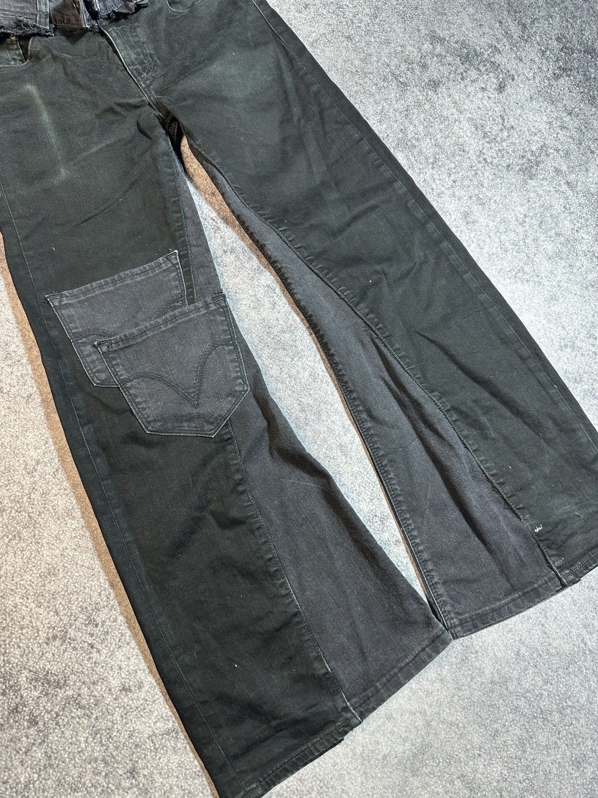 Other Y2K Vintage Levis Custom Very Baggy Pants Cargo Streetwear M Size US 30 / EU 46 - 2 Thumbnail