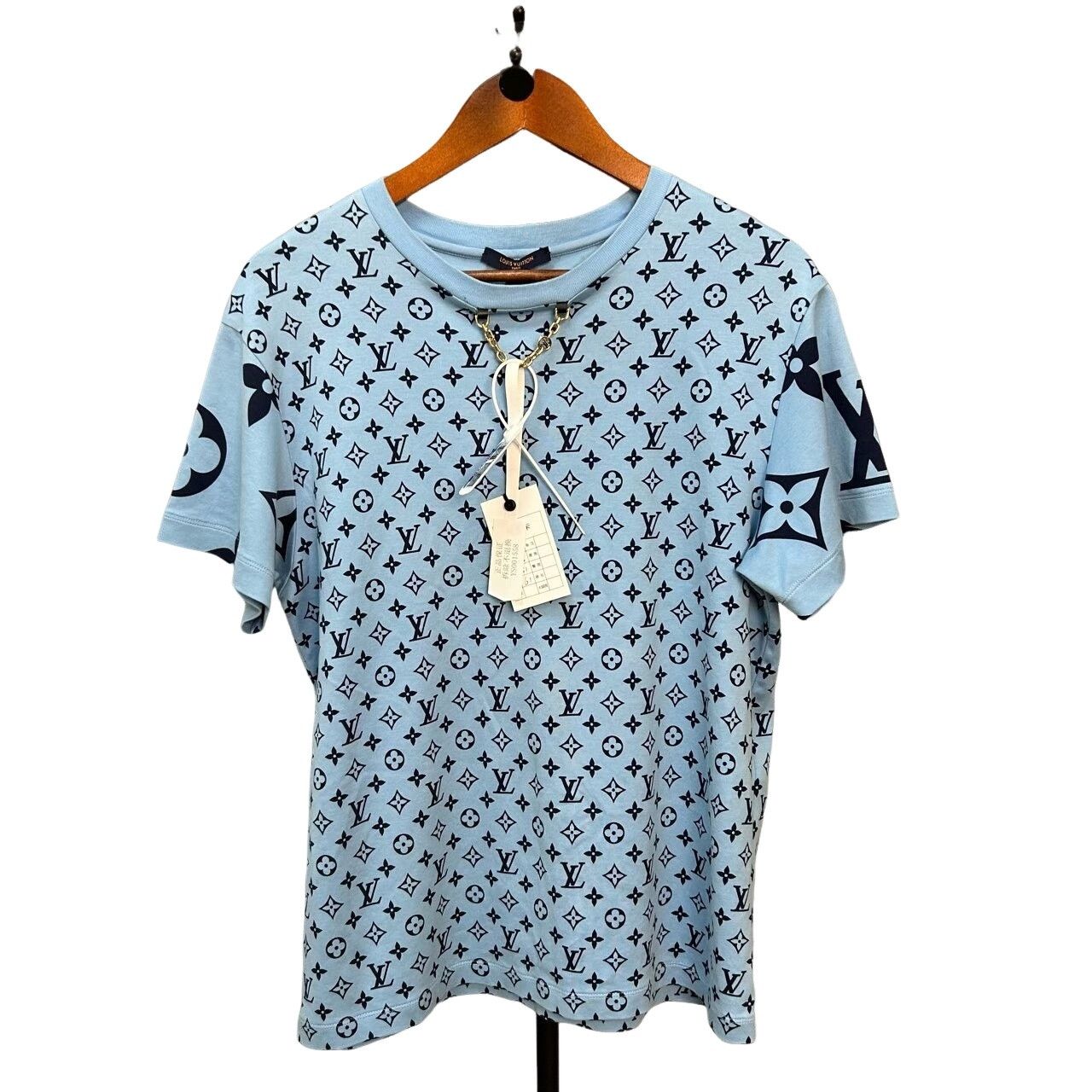 Louis Vuitton Louis Vuitton Monogram Print T-Shirt Size L Size US L / EU 52-54 / 3 - 1 Thumbnail