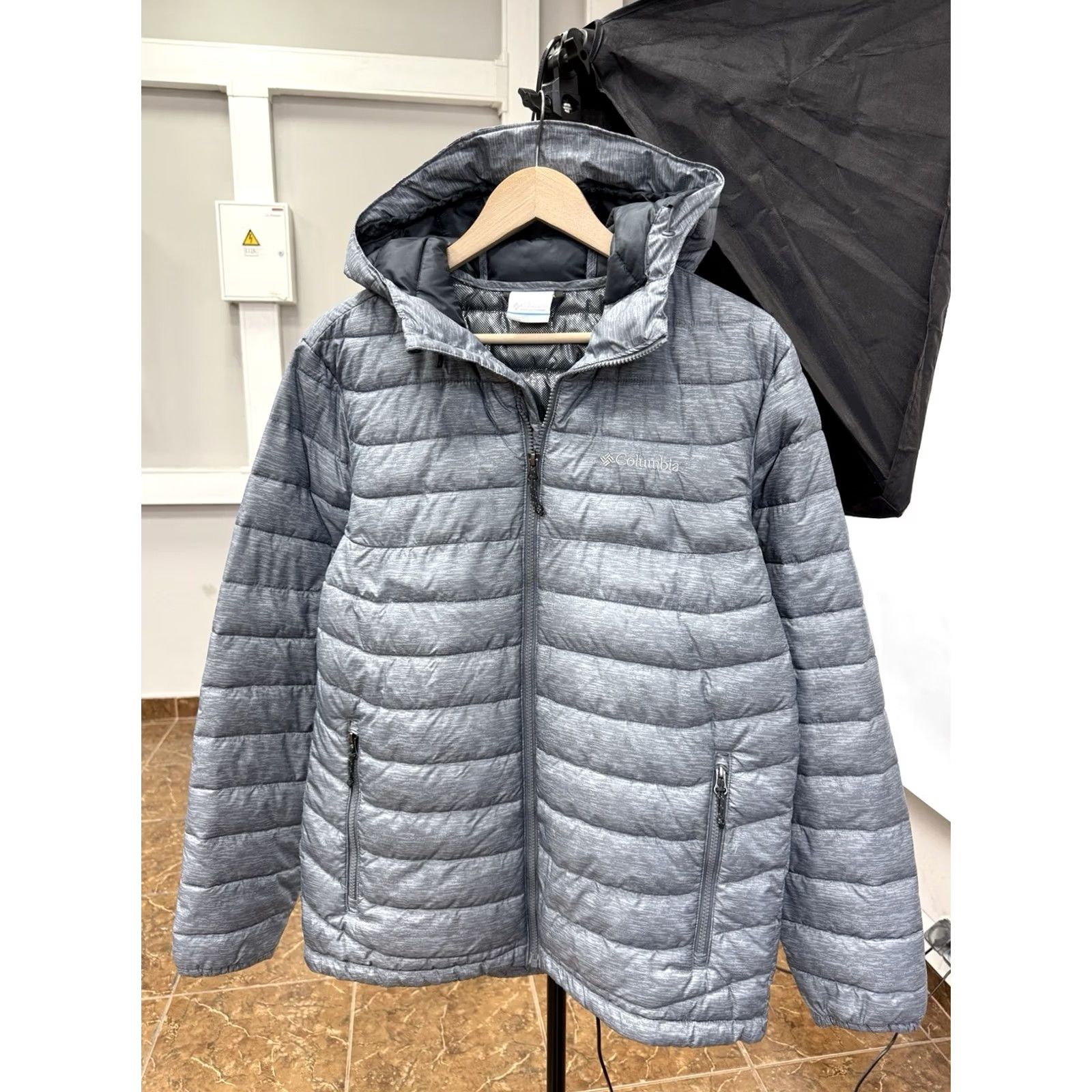 Vintage Y2K Columbia Omni Heat Jacket M Men Blue Winter Outdoor Puffer Heated Ombre? Size US M / EU 48-50 / 2 - 2 Thumbnail