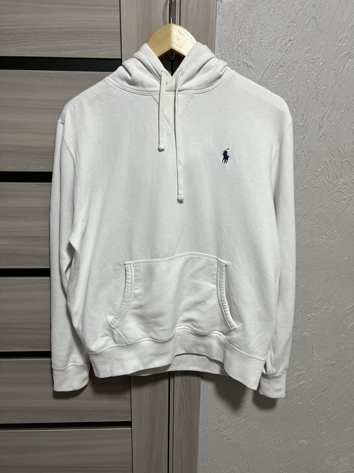 Ralph Lauren RARE Polo Ralph Lauren White Hoodie Old Money Size US M / EU 48-50 / 2 - 2 Thumbnail