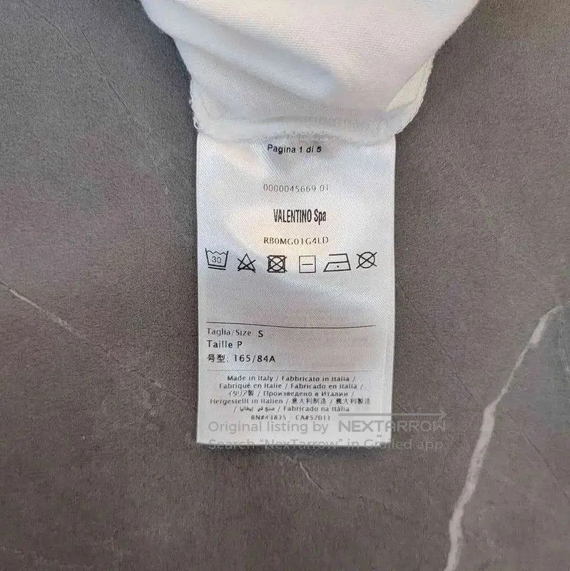 Valentino Valentino White Cotton Short Sleeve T-Shirt . Size US S / EU 44-46 / 1 - 5 Thumbnail