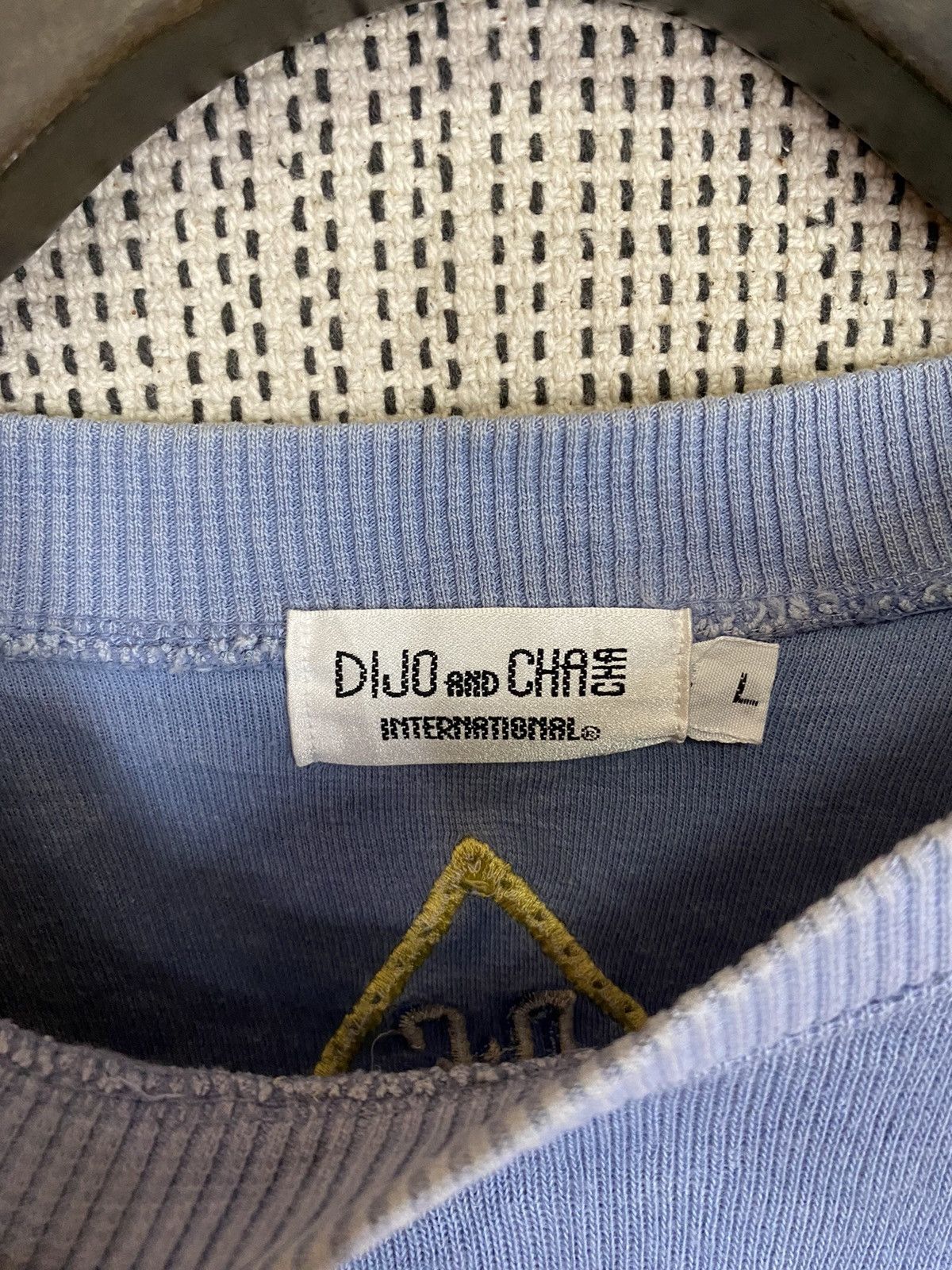 Designer × Japanese Brand × Vintage Dijo and cha sweatshirt crewneck pullover back hit Size US L / EU 52-54 / 3 - 3 Thumbnail